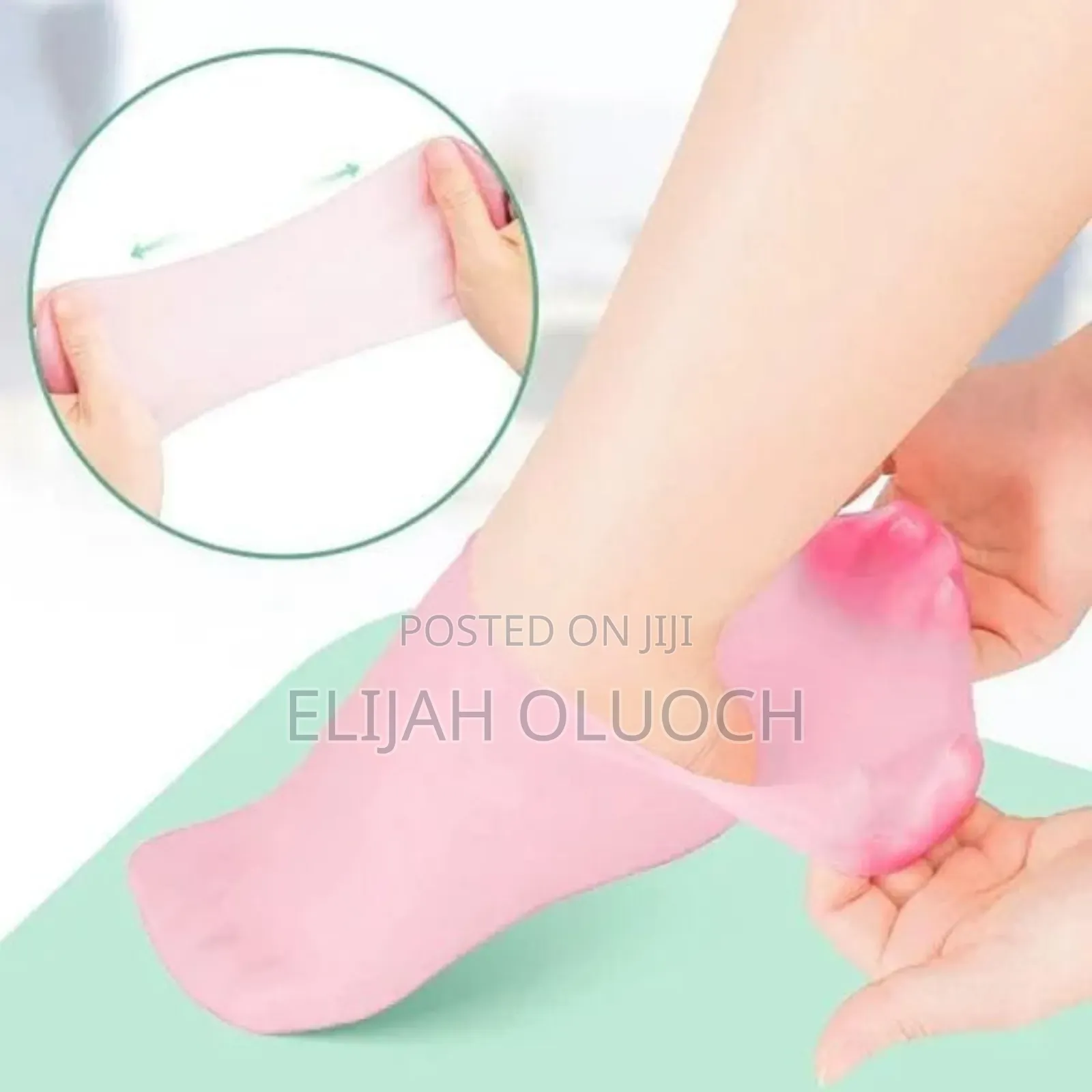 Silicone Moisturizing Socks For Super Soft Foot Skin Anti Aging