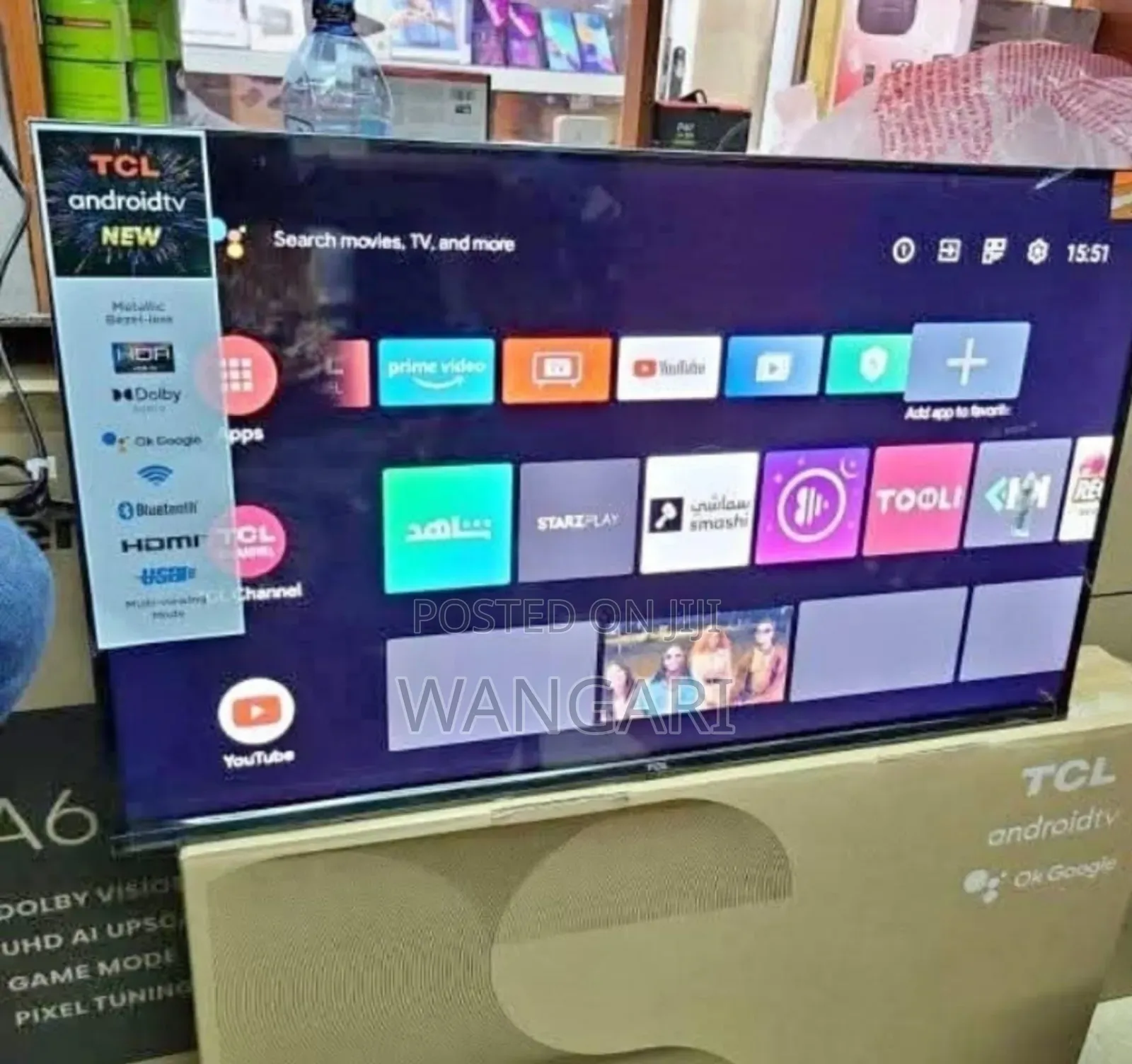 Dolby Audio TCL 32 Inch Smart Android