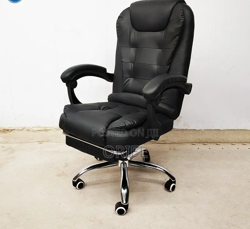 Office Chairs: Comfortable High-Back Leather Executive Chair