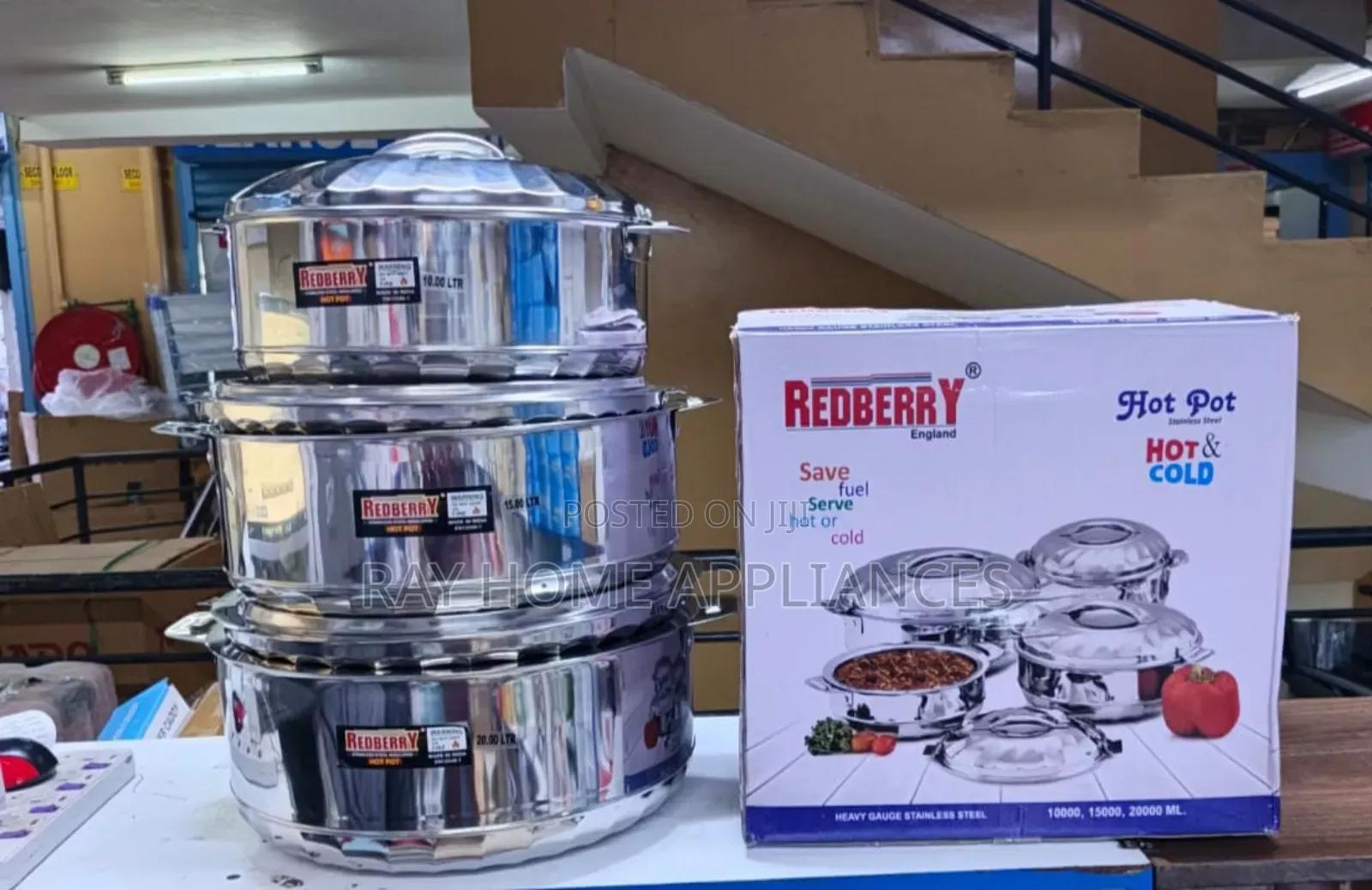 3 Pieces Jumbo Redberry Hotpots