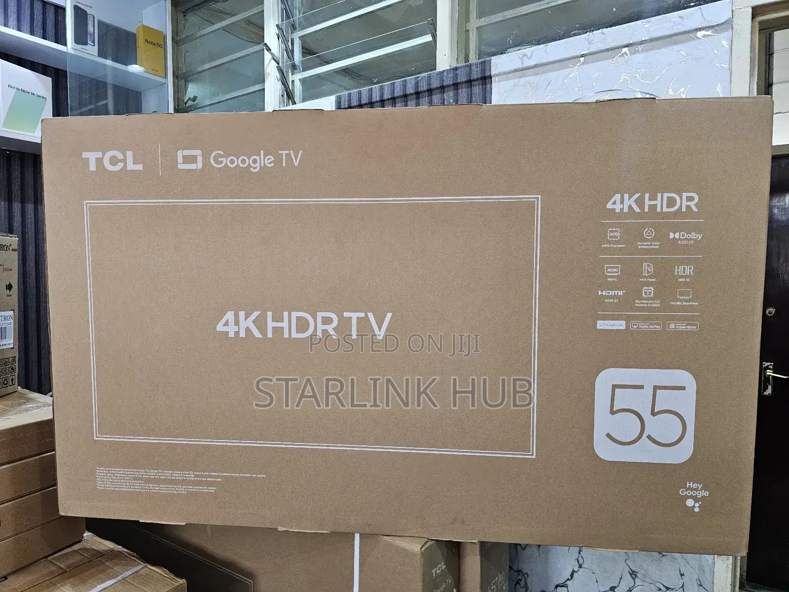 TCL 55 Inch Google Smart Tv 55v6d 2026 Model