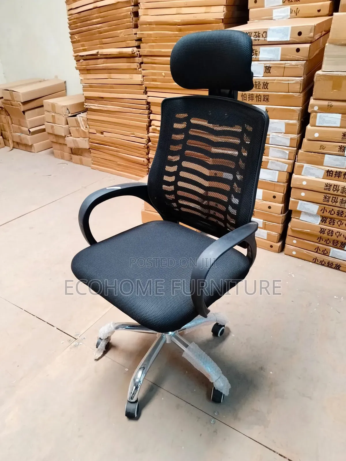 Reclining Headrest Office Chair