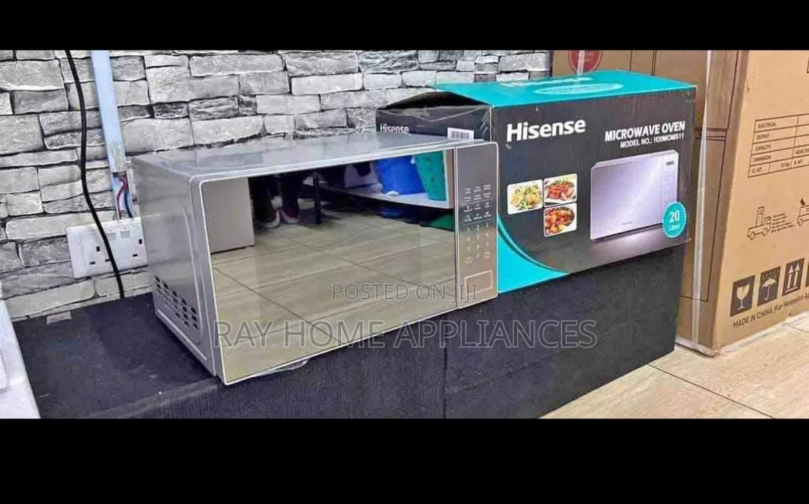 Silver 20litres Digital Microwave