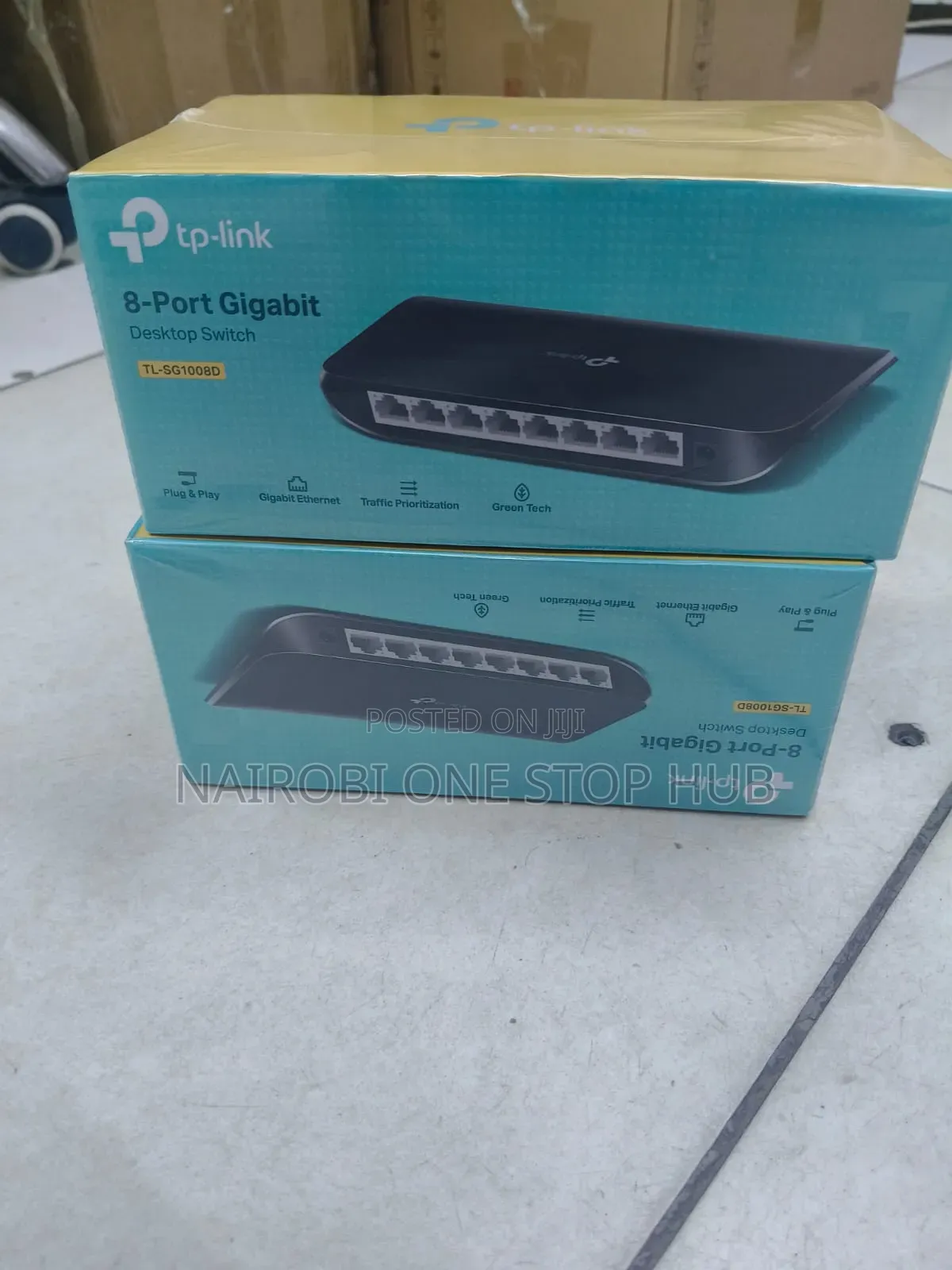 Tp-Link 8-Port Gigabit Switch (Tl-Sg1008d)