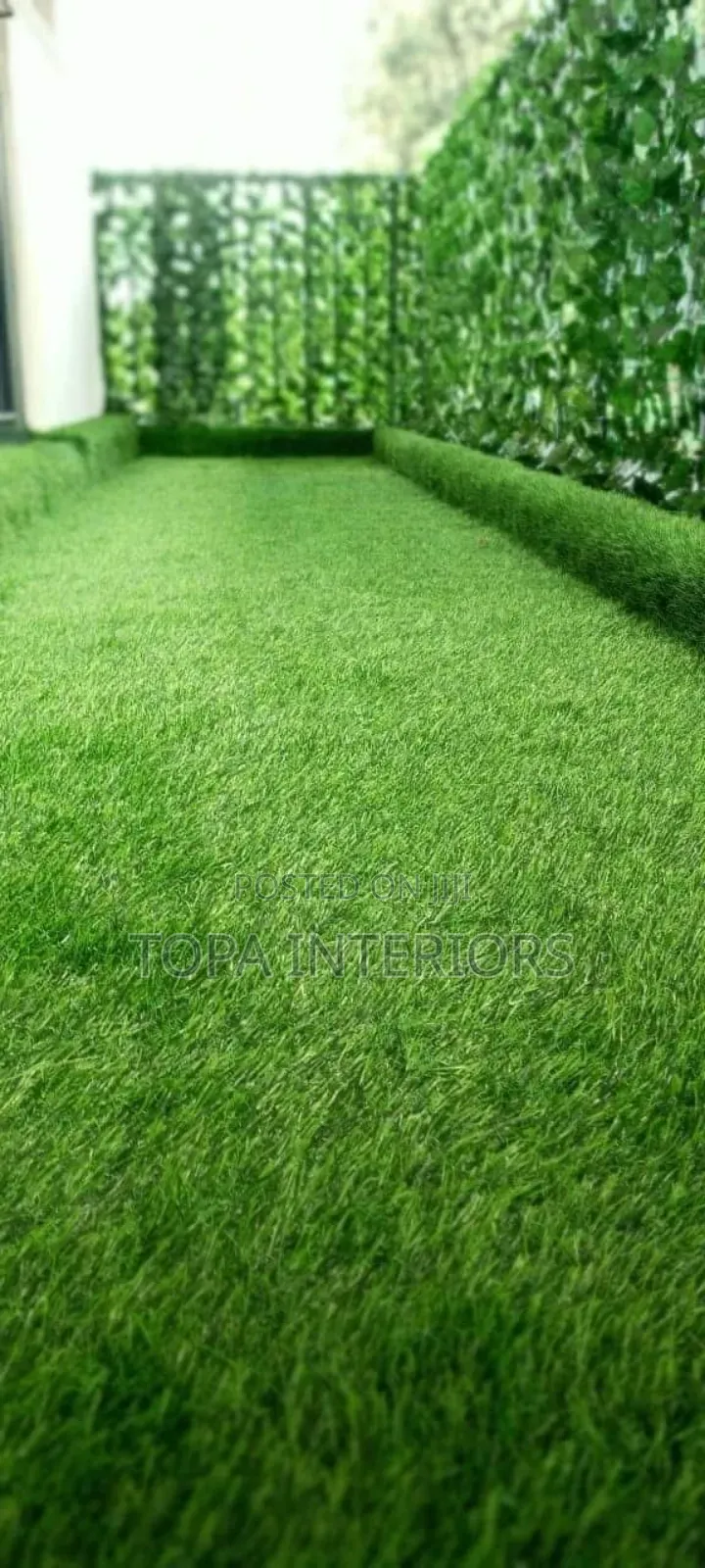40mm Thick and Dense Artificial Turfgrass Outdoor Balcony Carpet Rugs