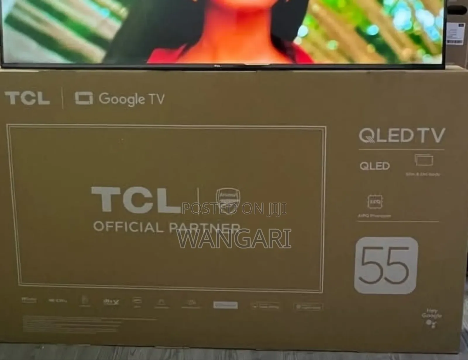 TCL 55 Inch Qled Goggle Tv - Playstore