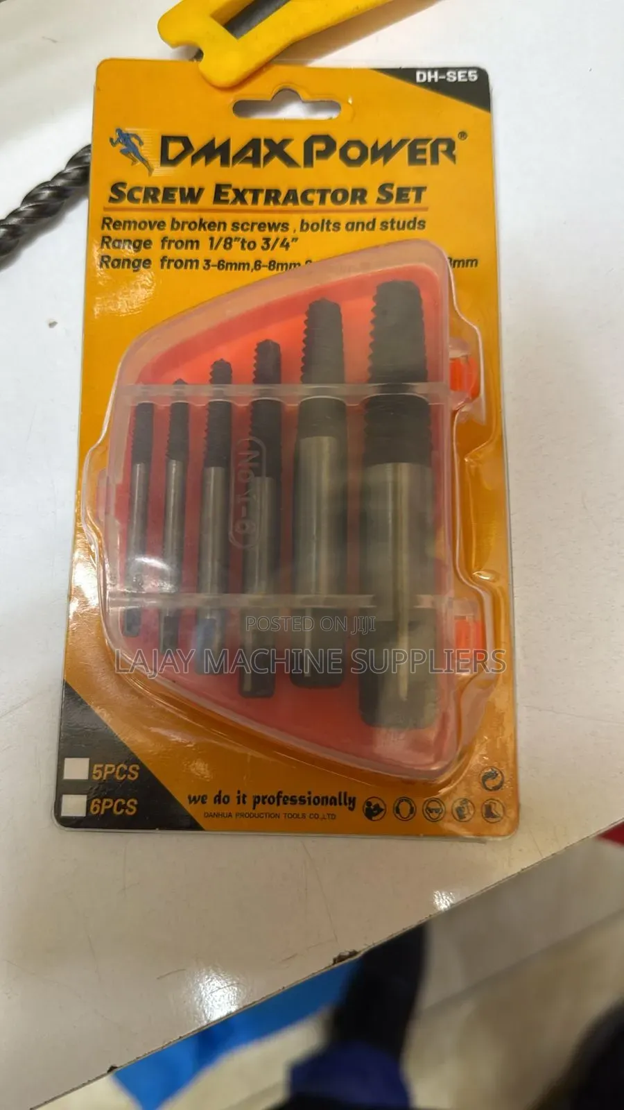 Screw Extractor 6pcs
