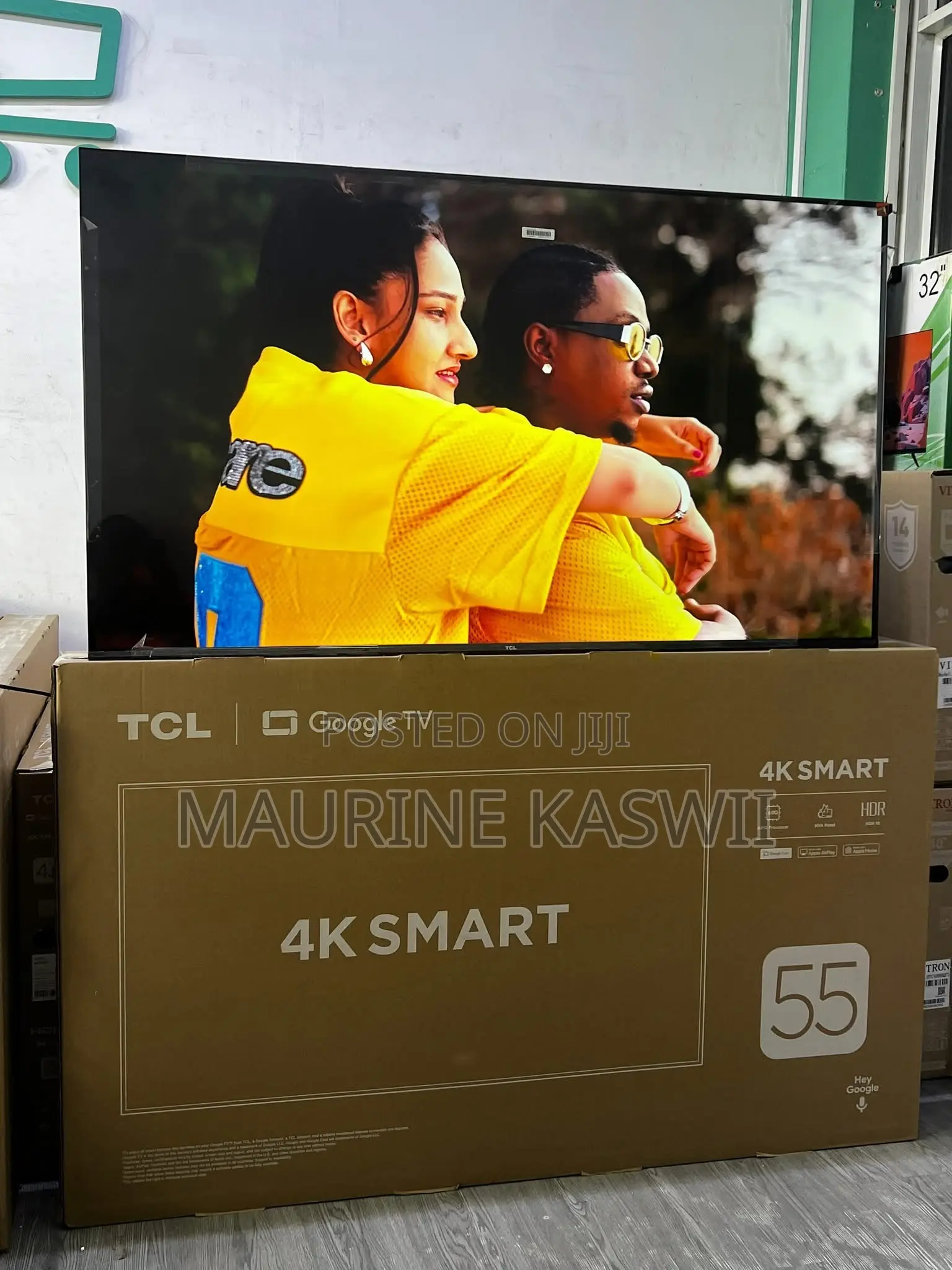 TCL 55 Inch Google Smart Tv 55v6d 2026 Model With Google Assistant