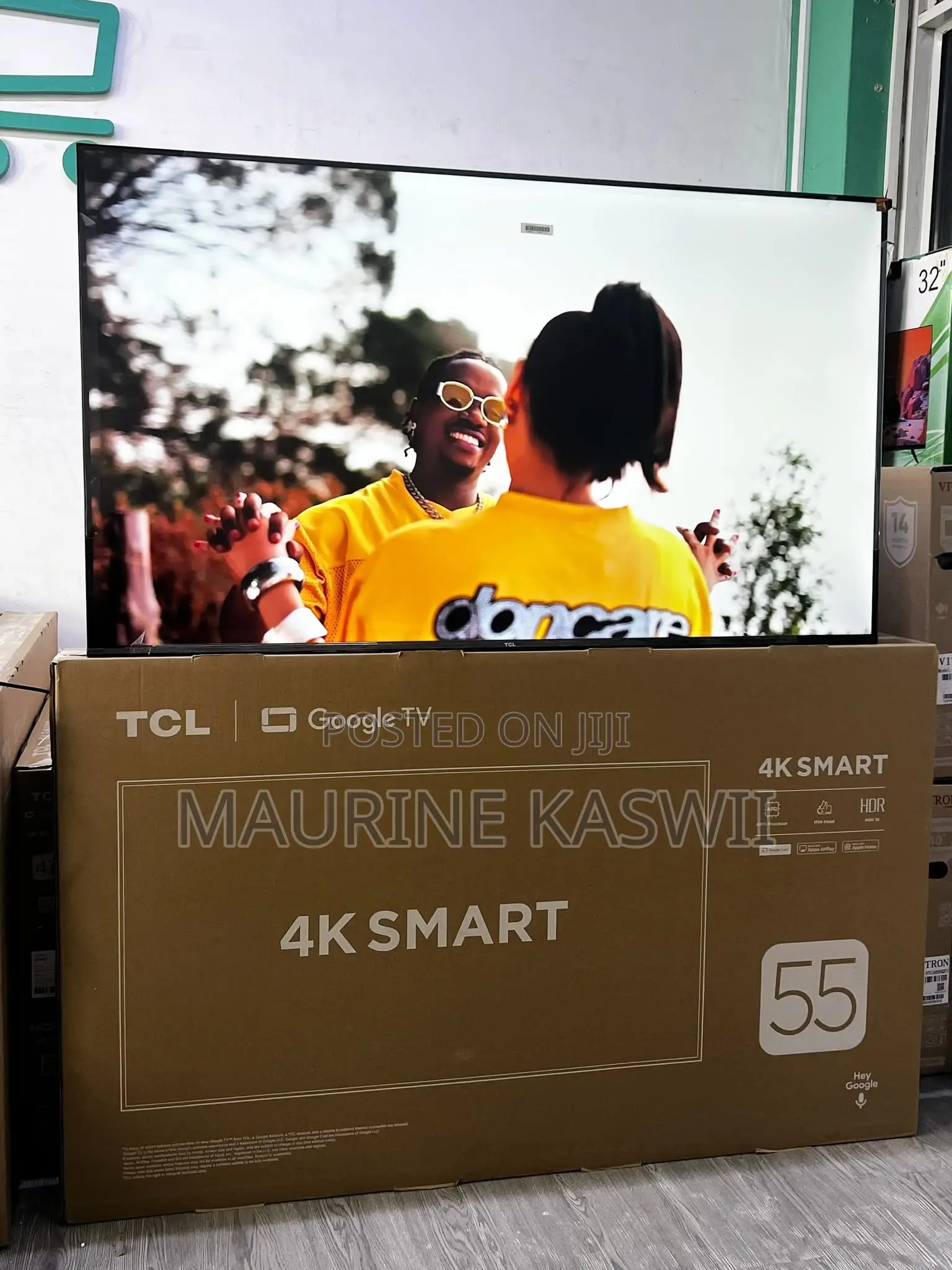 TCL 55 Inch Google Smart Tv 55v6d 2026 Model With Google Assistant