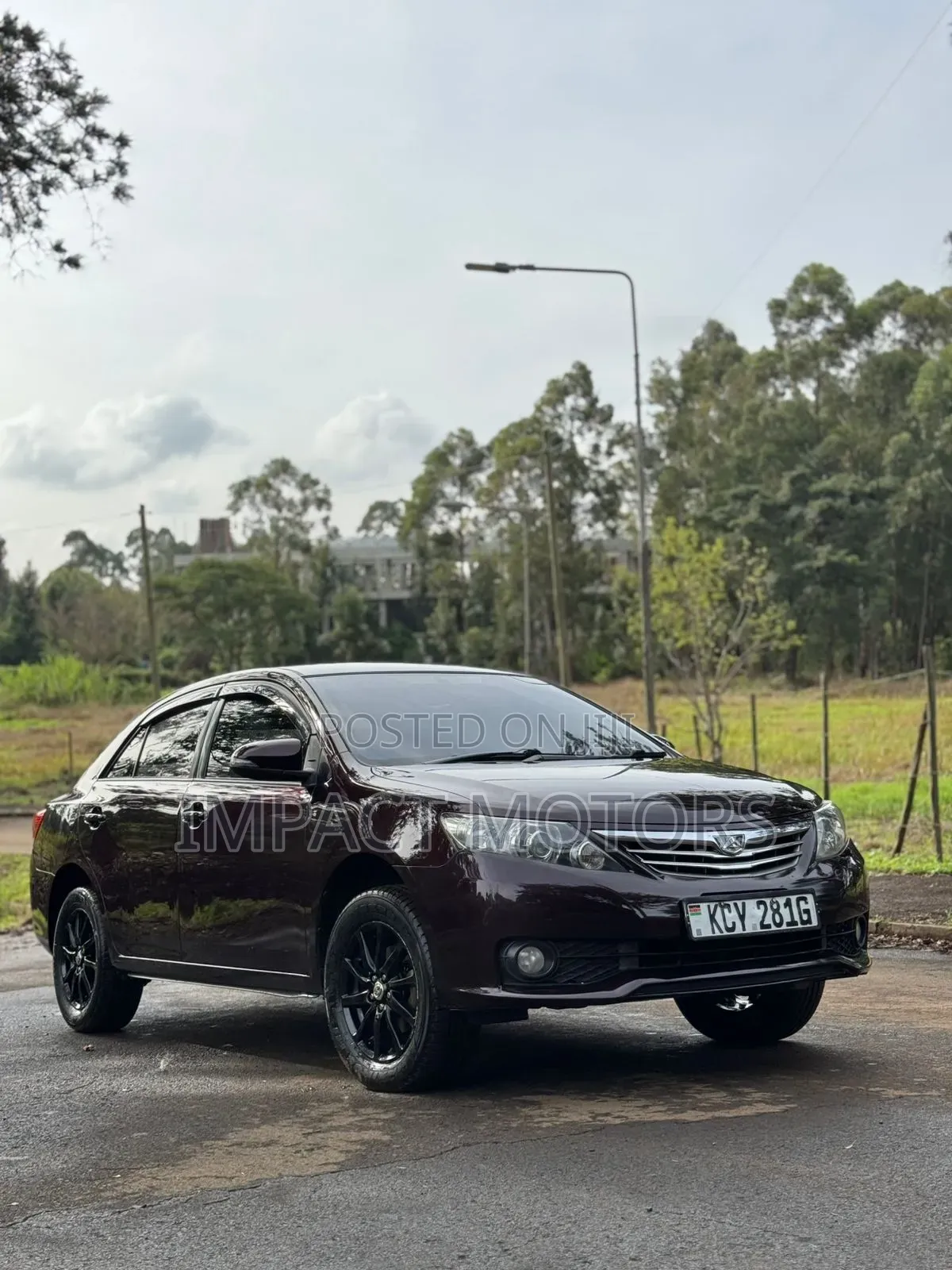 Toyota Allion 2013 Maroon