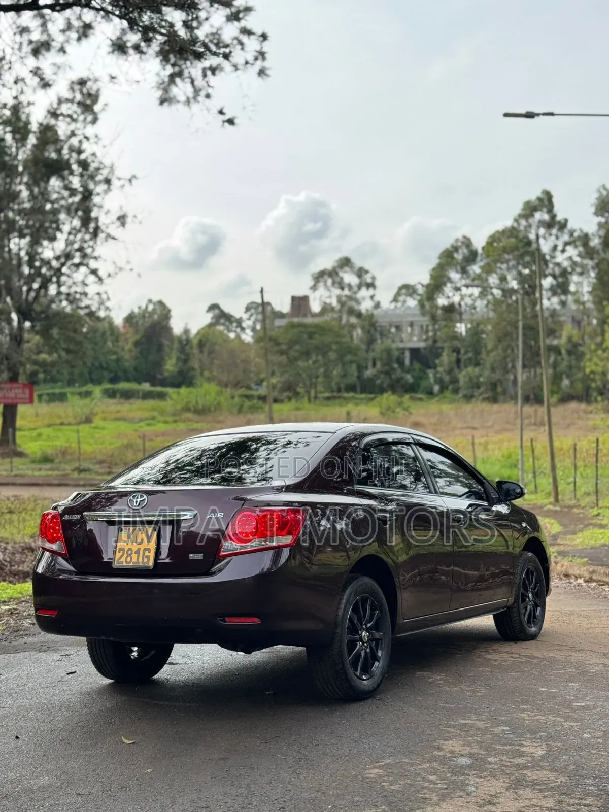 Toyota Allion 2013 Maroon