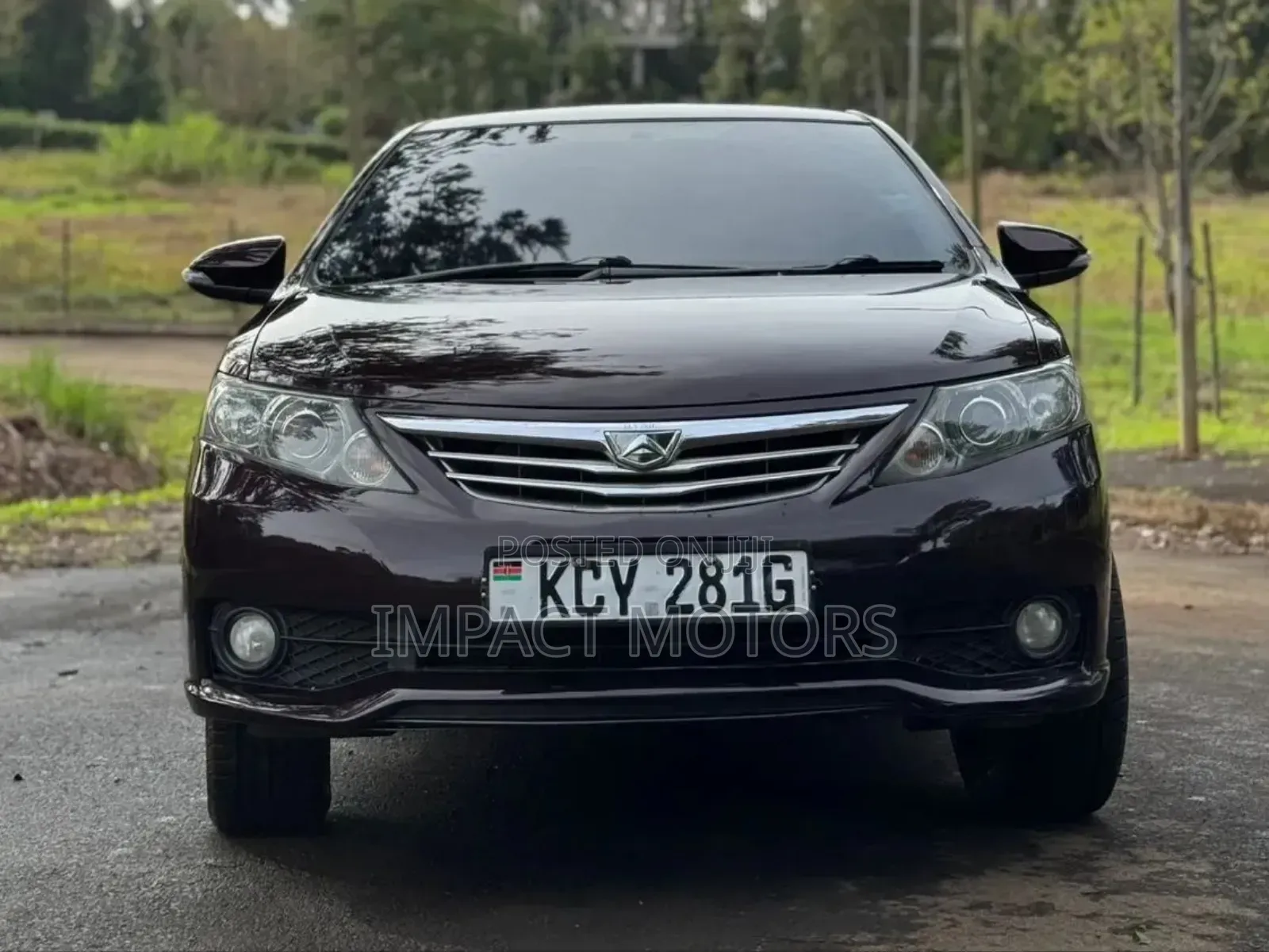 Toyota Allion 2013 Maroon