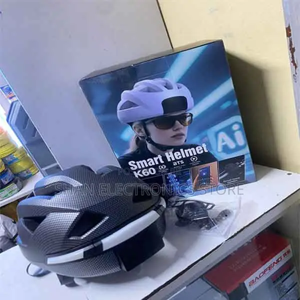 Adjustable Windproof Noise Cancelling Smart Ai Bike Helmet