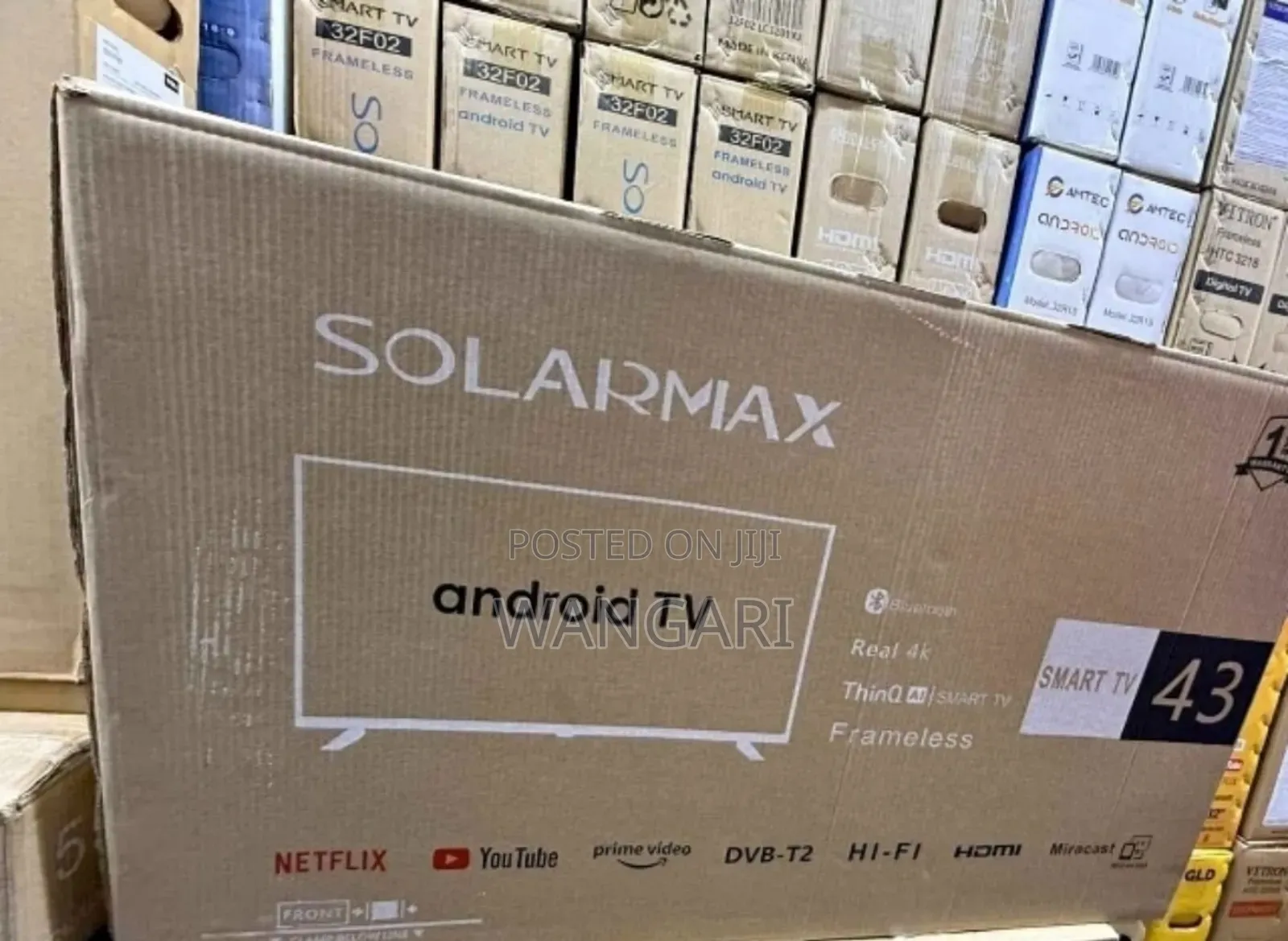 Solarmax 43 Inch Smart Tv With Ethernet Port