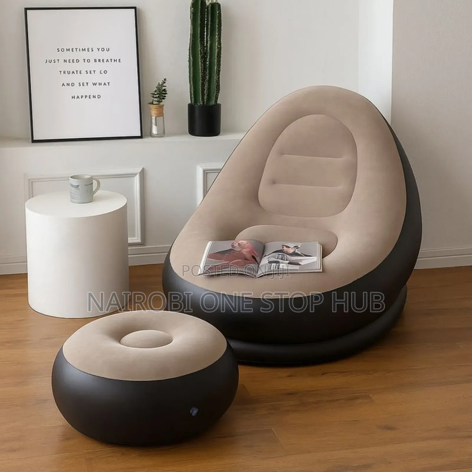 Inflatable Deluxe Lounge Seat Set (2pcs)
