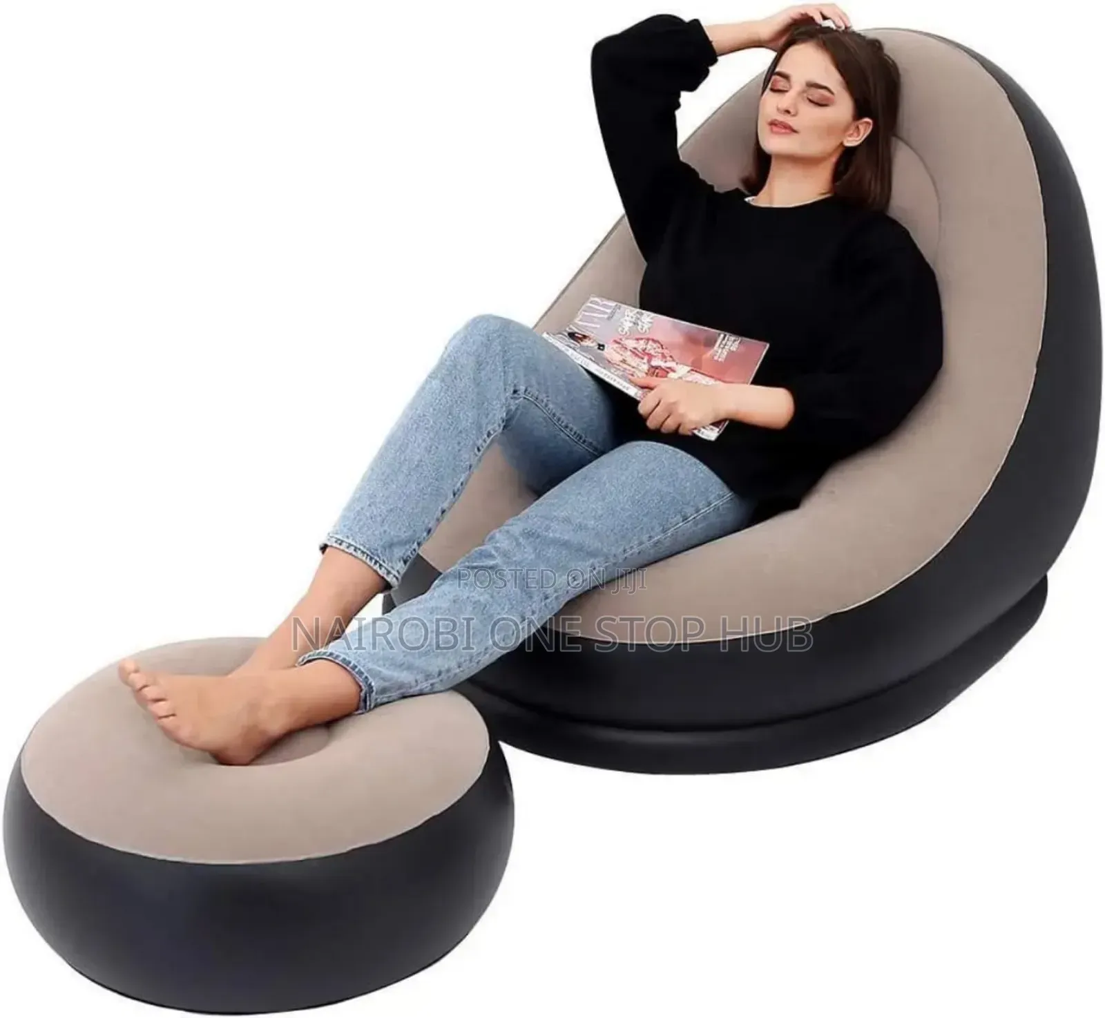 Inflatable Deluxe Lounge Seat Set (2pcs)