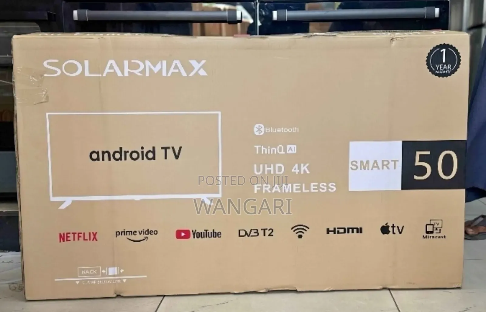 Free to Air Solarmax 43 Inch Smart Tv