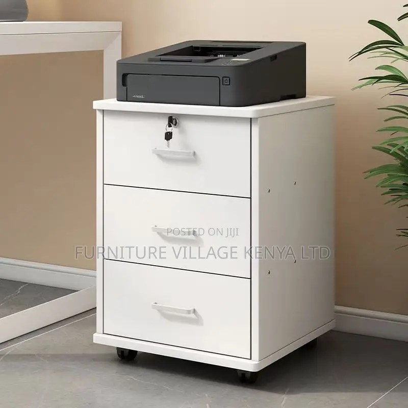 Office Cabinet; 3-drawer Wooden Filing Office Cabinet