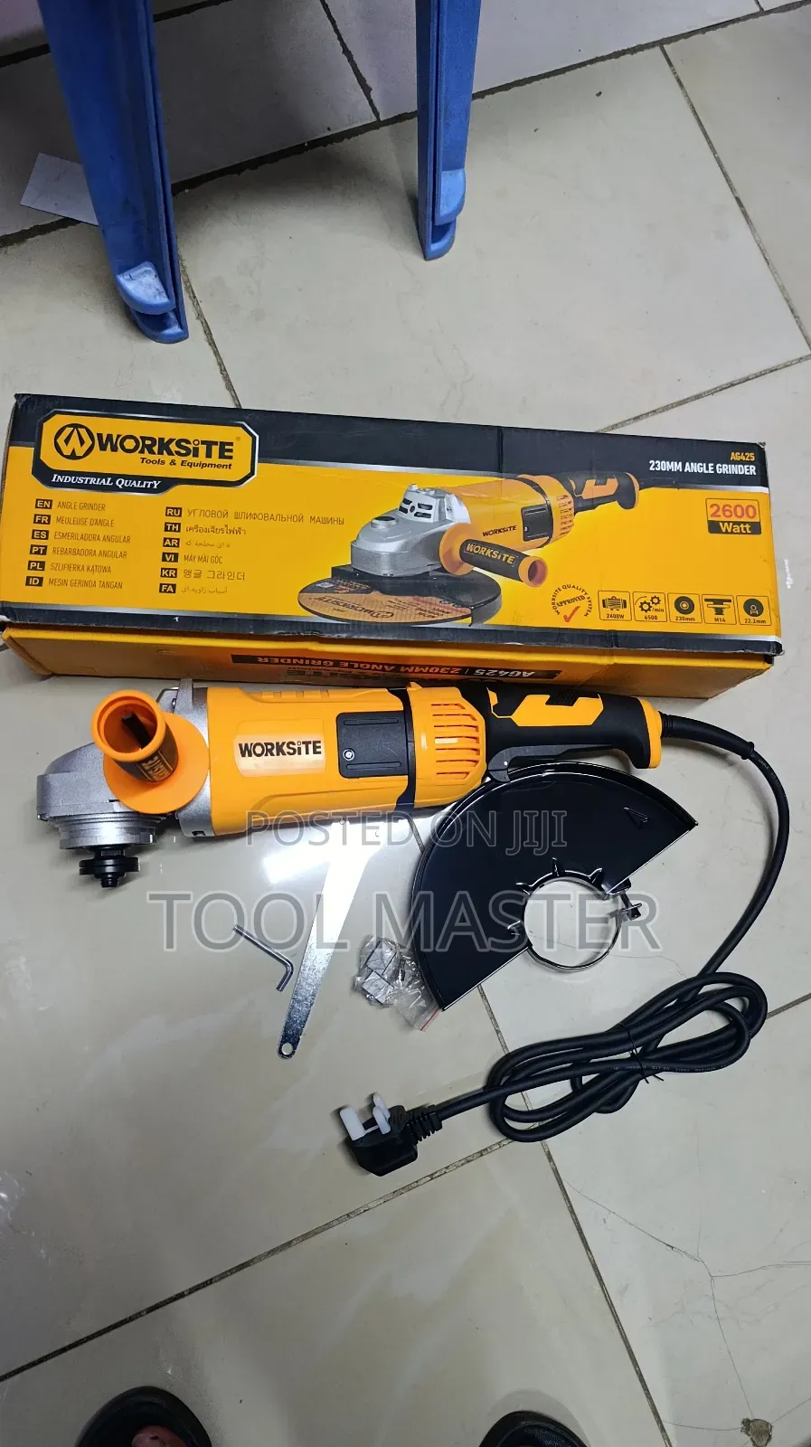 2600watts Electric Angle Grinder/ 9" Worksite Angle Grinder