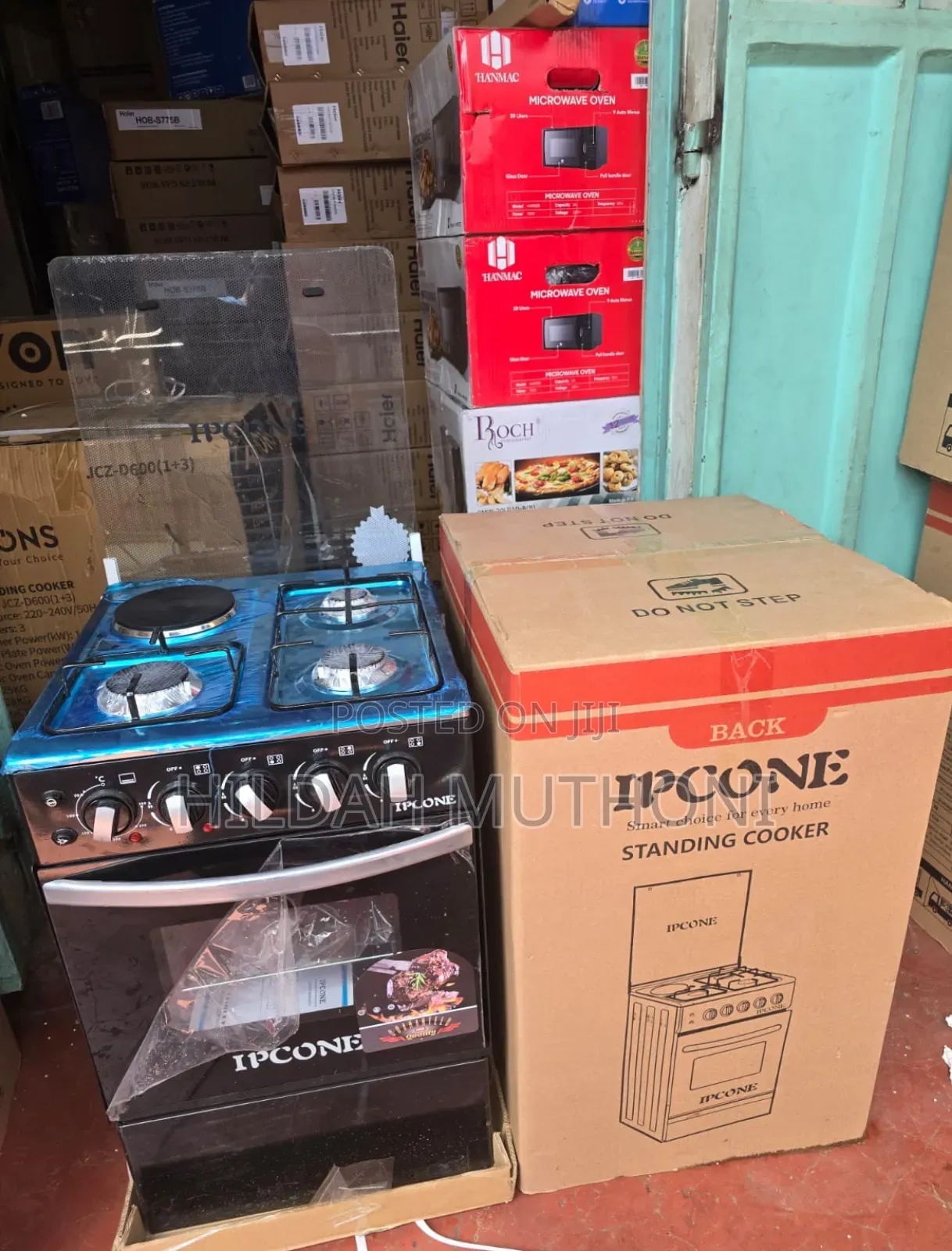 50*55cm Ipcone 3+1 Standing Cooker With Electric Oven