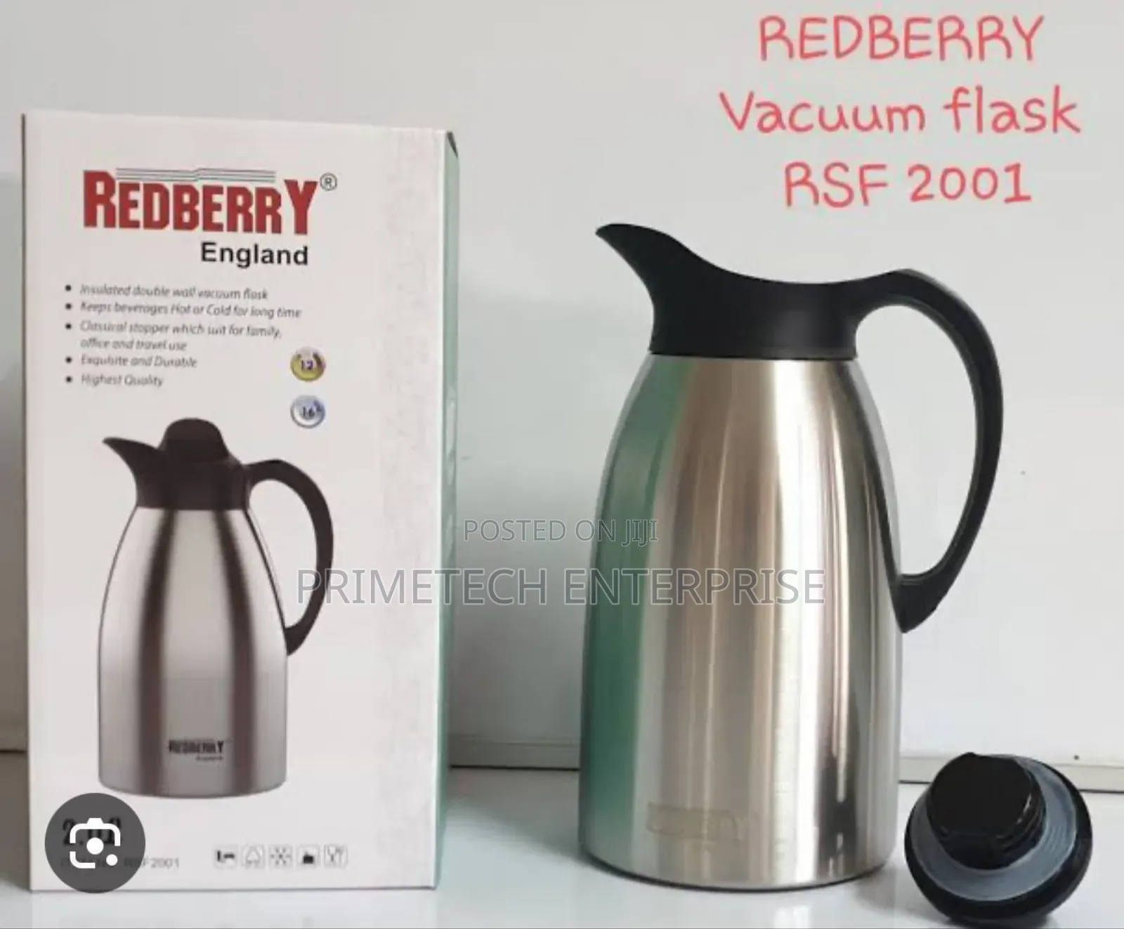2 Litres Redberry Flask