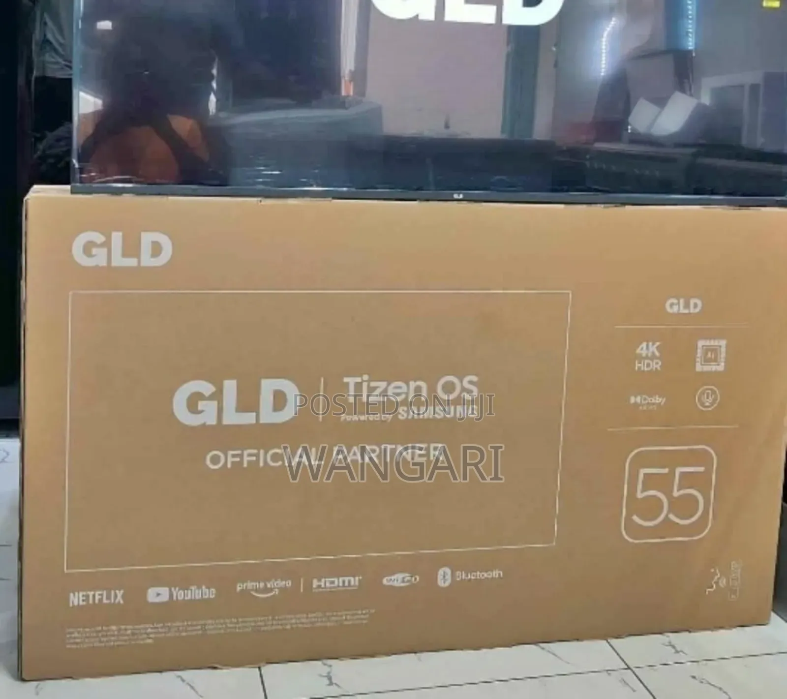 Inbuilt Decorder Frameless 55 Inch GLD Tv