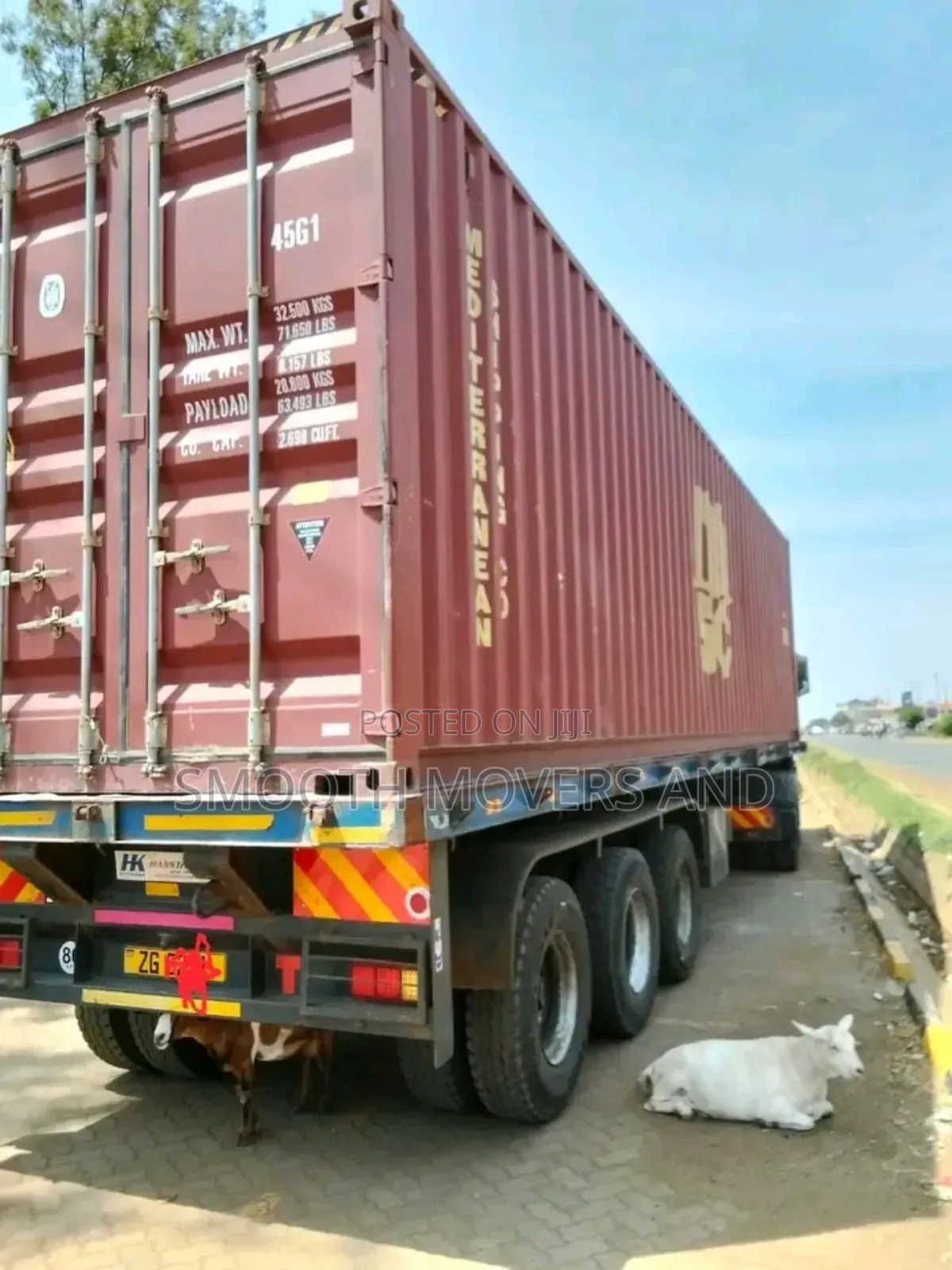 Trailer Available for Cargo Delivery