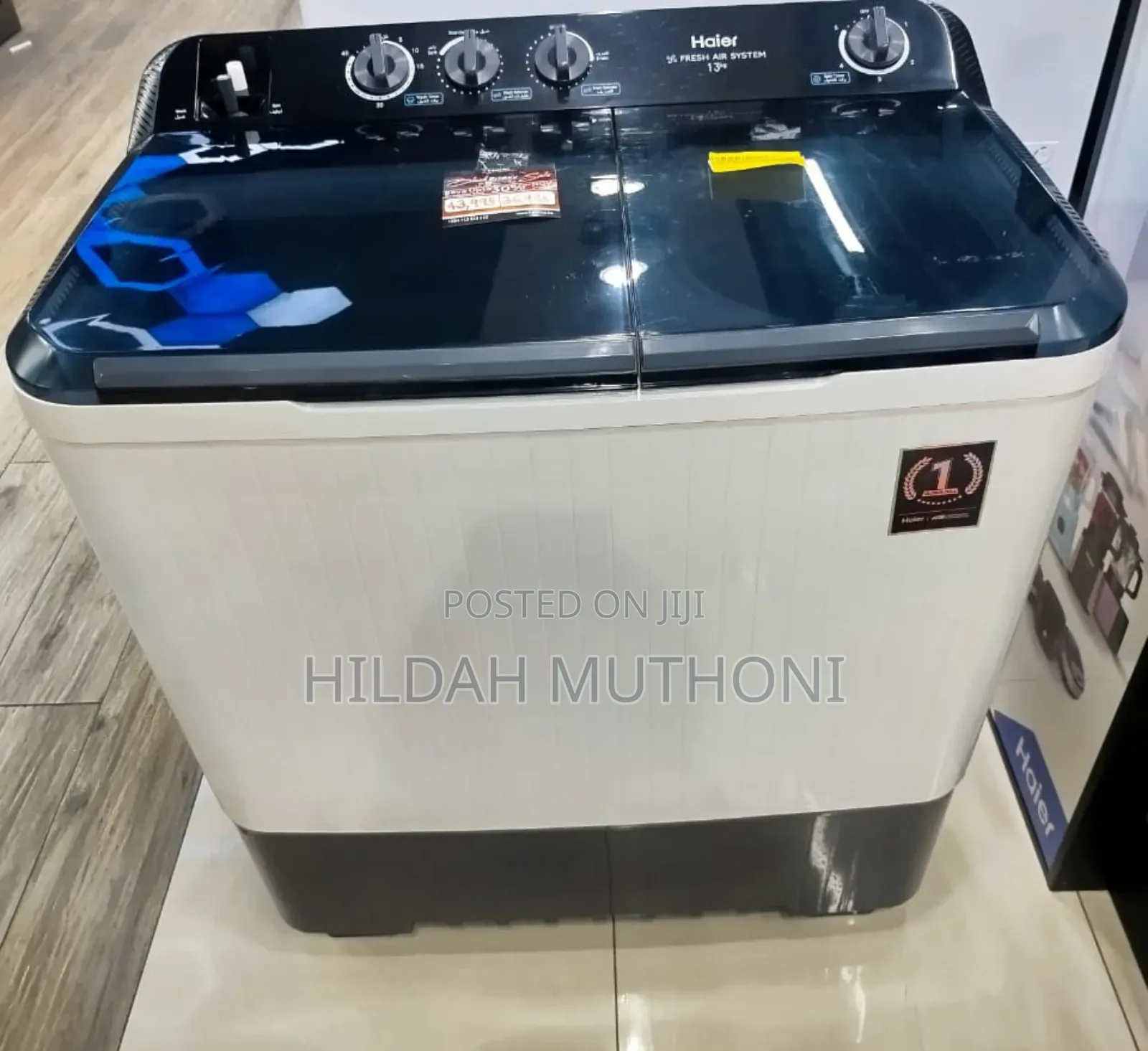 Haier 10kg Twin Tub Semi Automatic Washing Machine