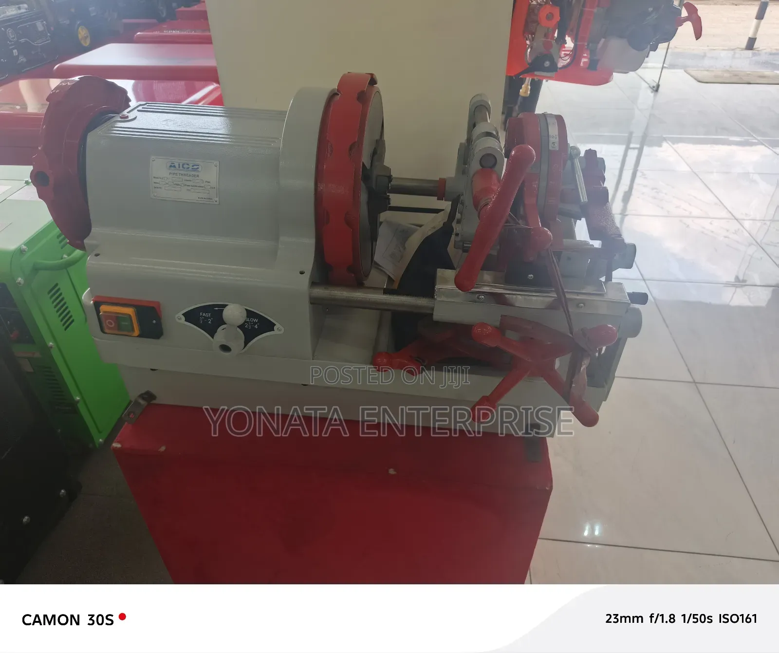 1/2" to 4" Pipe Threading Machine