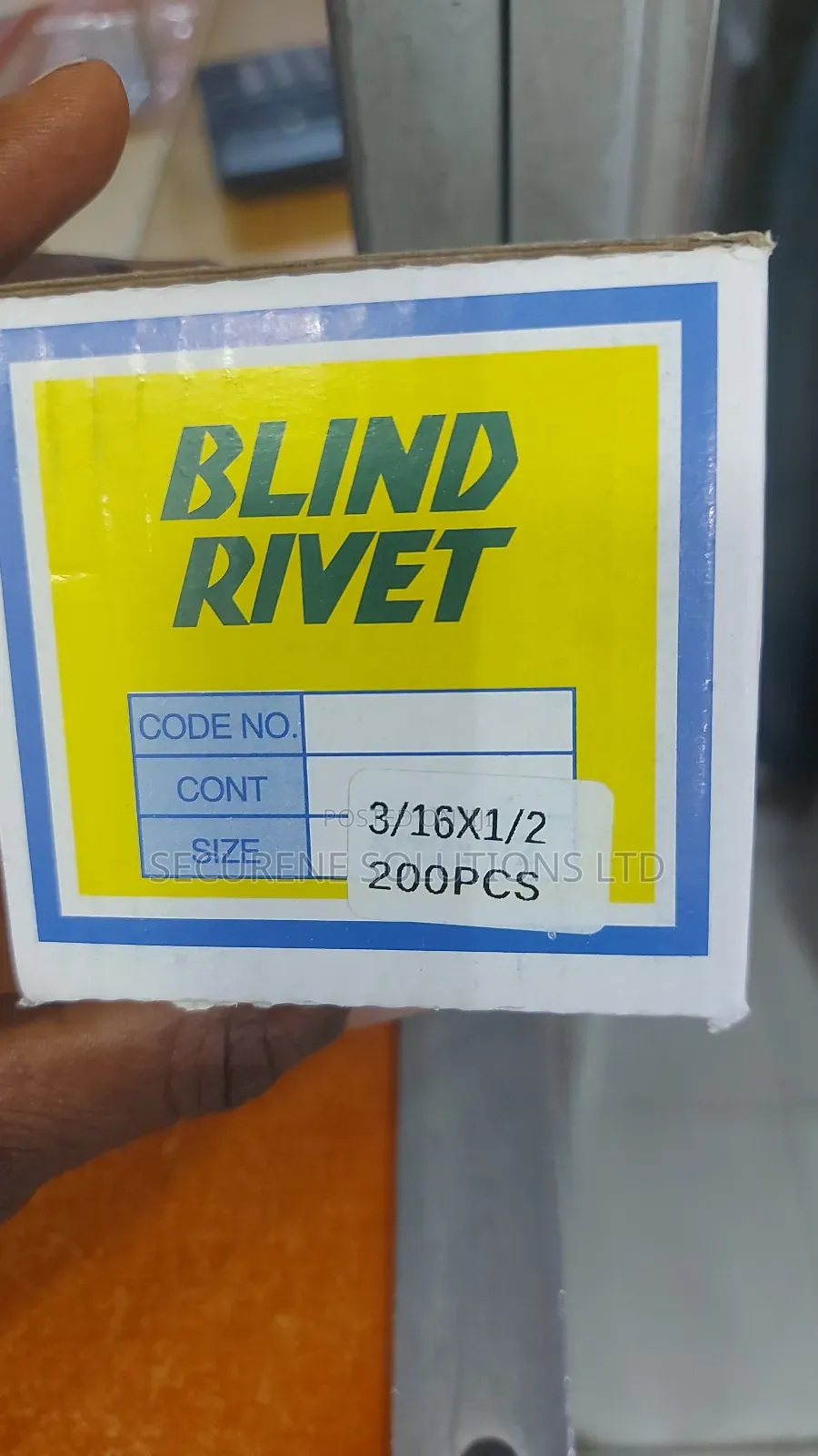 4.8mm*4.9mm 3/16inch Blind Rivet 200pcs