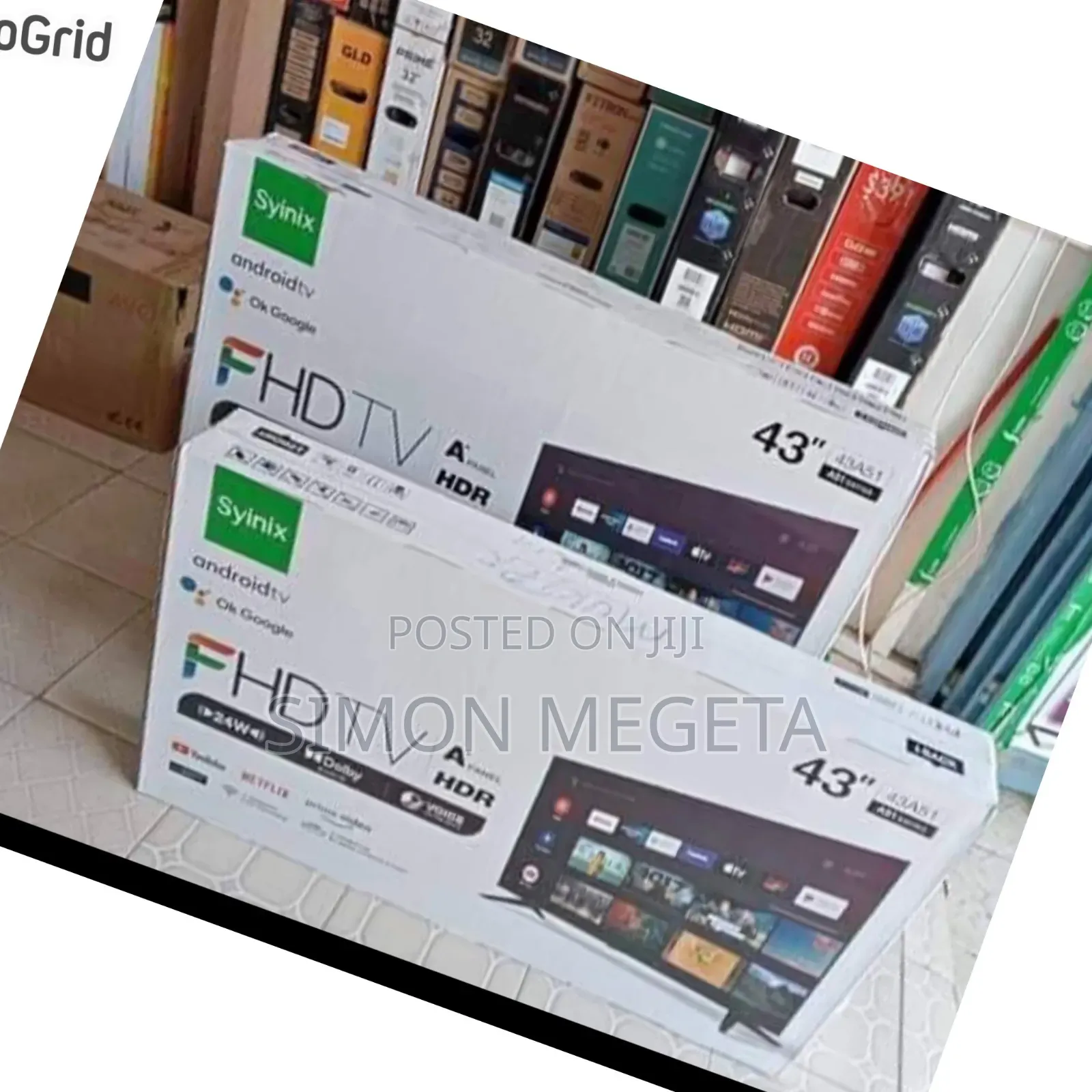 Available in Stock Synix 43 Inches Smart Tv