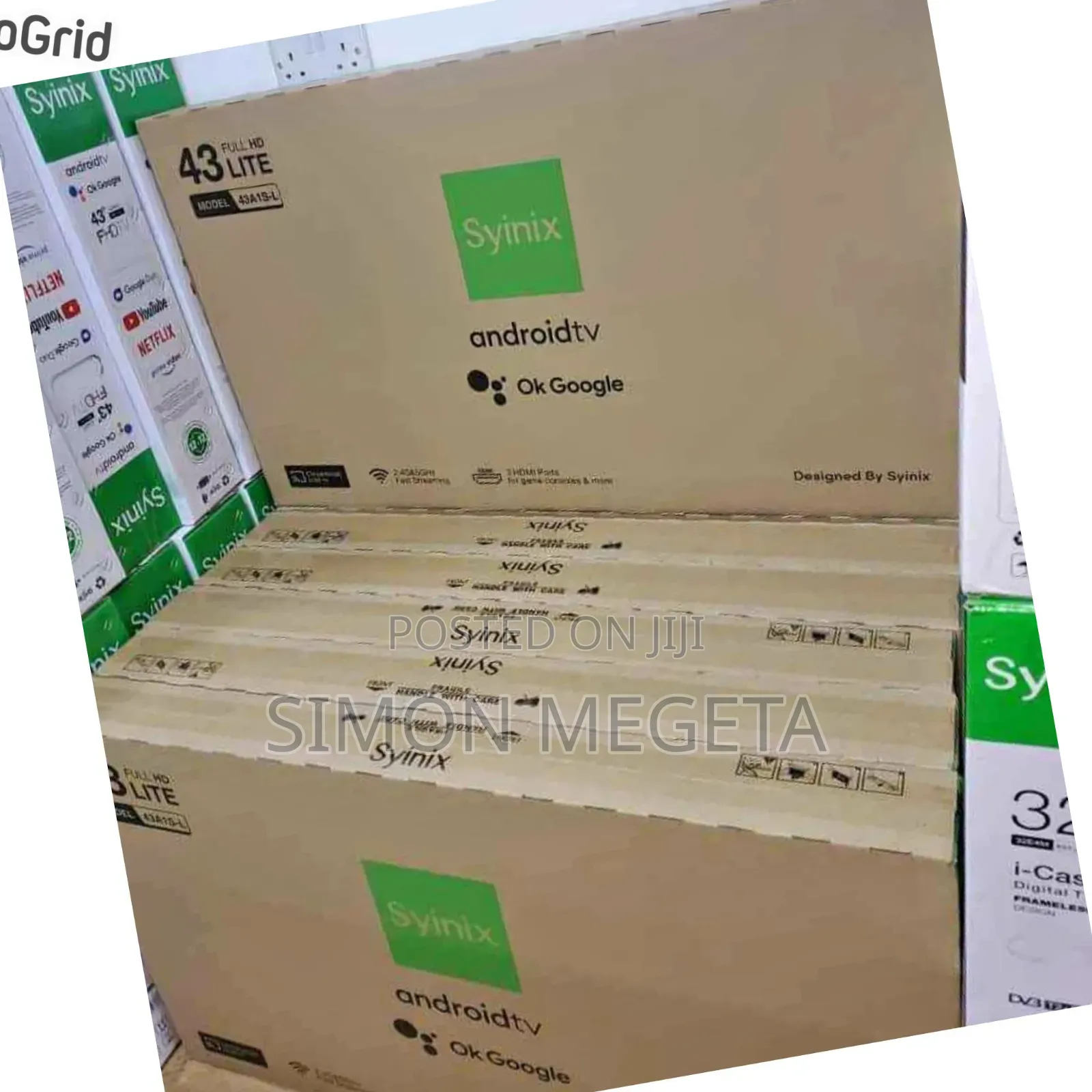 Available in Stock Synix 43 Inches Smart Tv