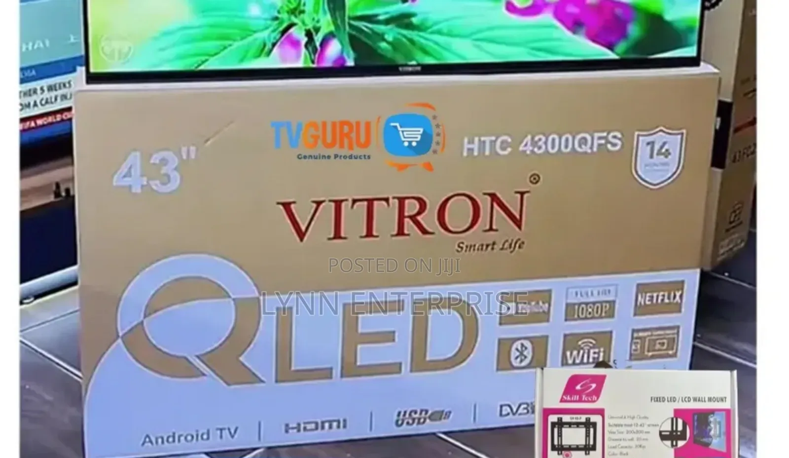 Vitron 43 Inches Qled Tv
