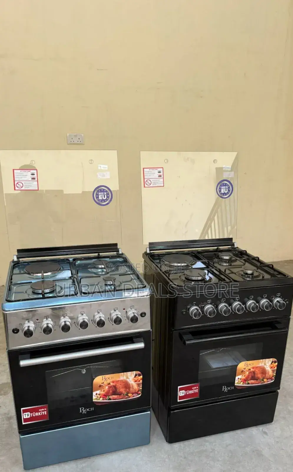 Roch 60cm ×60 Cm Standing 3+1 Cooker
