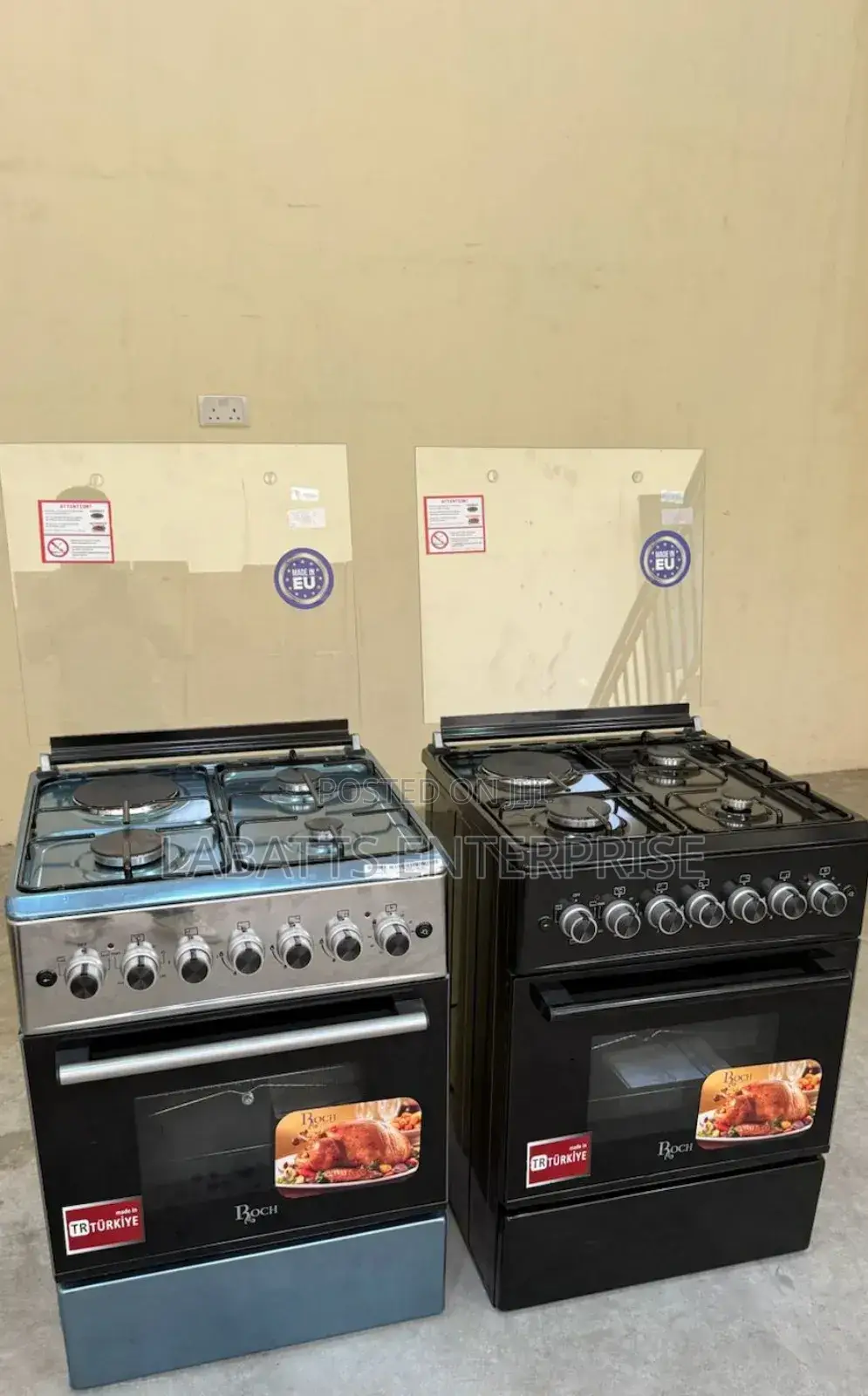 Roch 60cm ×60 Cm Standing 3+1 Cooker