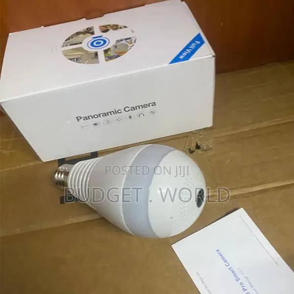 Smart Bulb Camera – Mobile App Remote Control 360