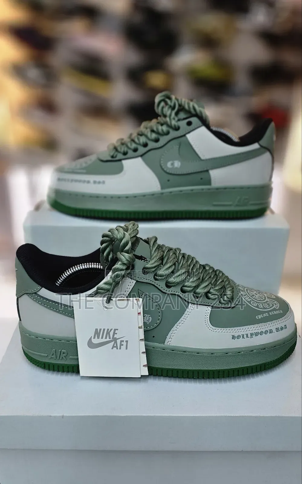Quality Leather Casual Customized Airforce One Sneakers Shoes