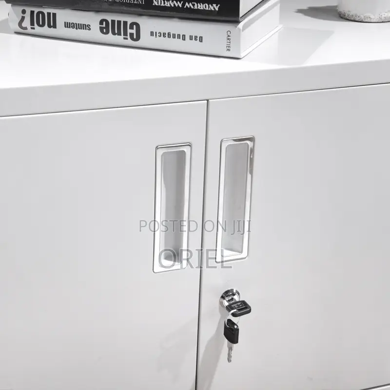 Steel Cabinet : 2-Locker Steel Office Cabinet