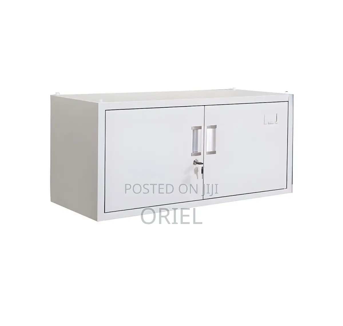 Steel Cabinet : 2-Locker Steel Office Cabinet