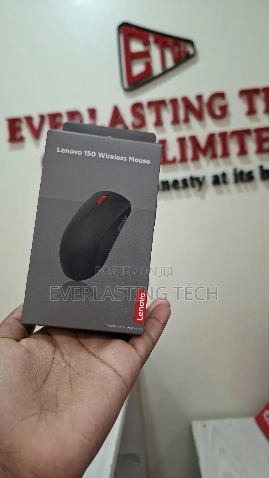Lenovo 150 Wireless Mouse - Black - Gy51l52638