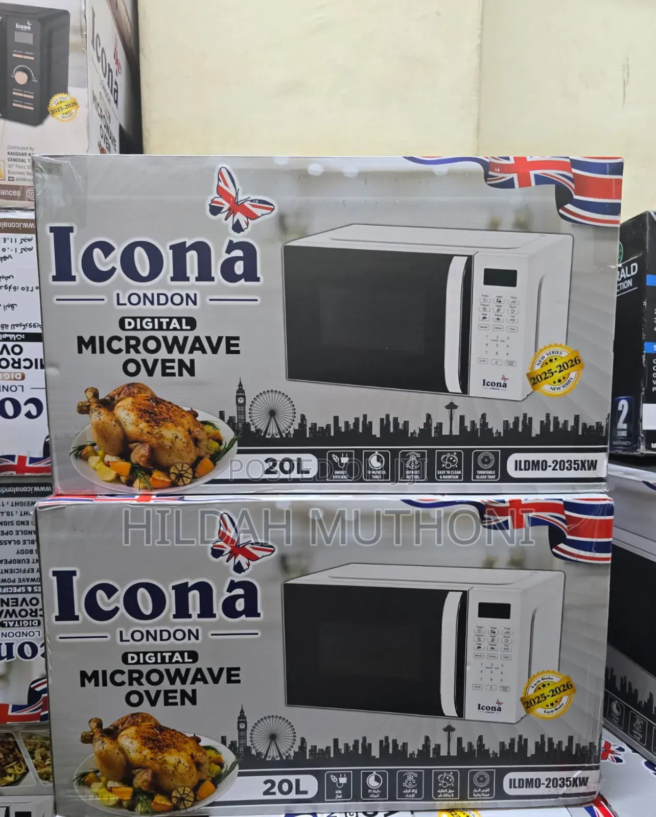 20litres Icona Digital Microwave