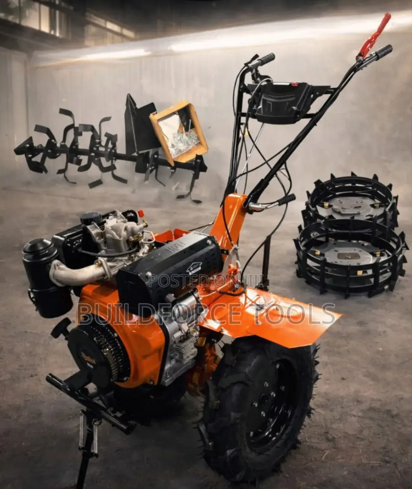 Powerful 13 Hp Diesel Engine Tiller