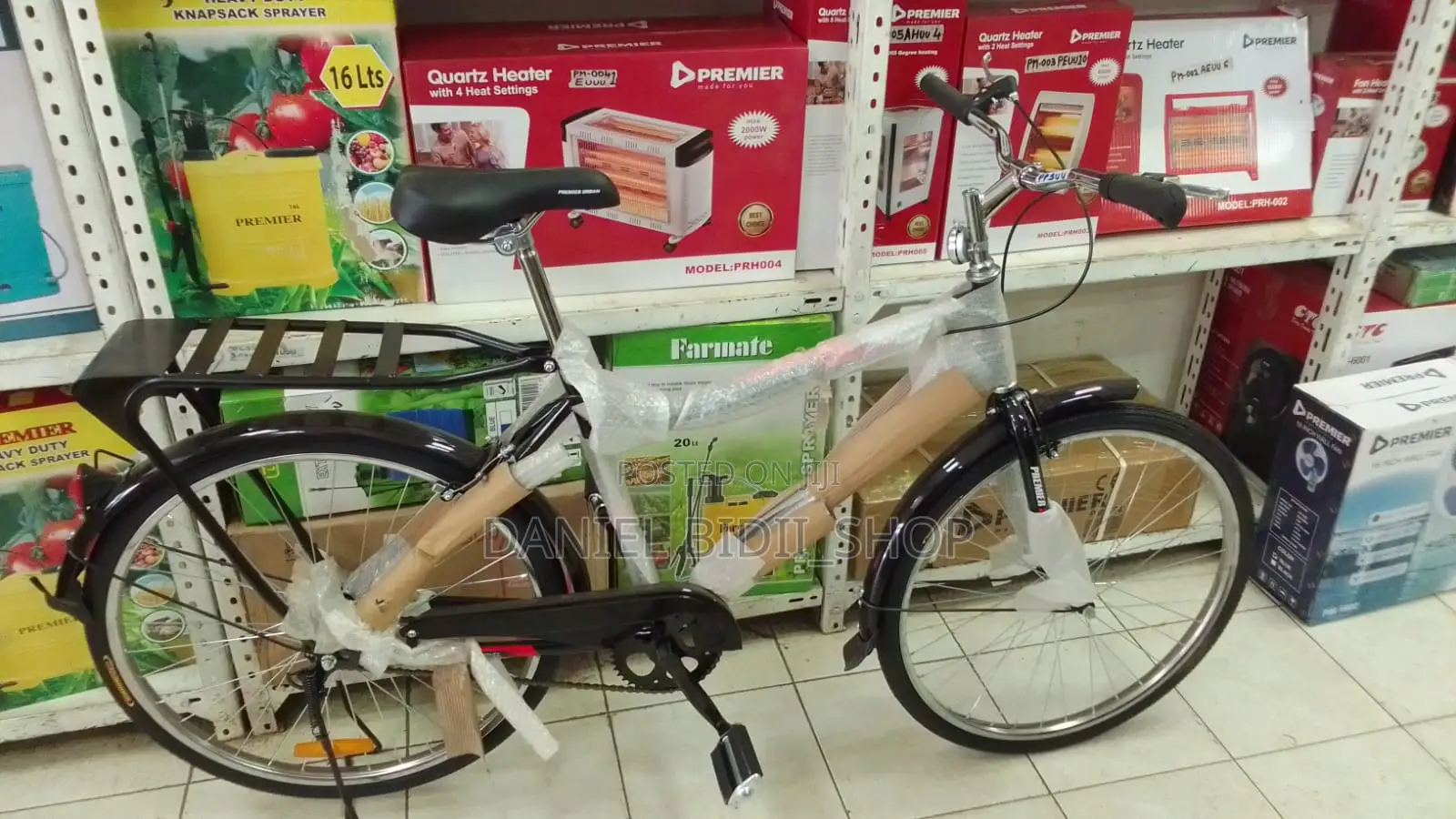 Black Mamba Size 26 Adult Bicycle