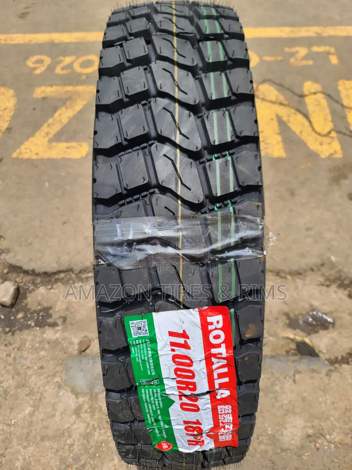 11.00r20 Rotalla Tires 18pr
