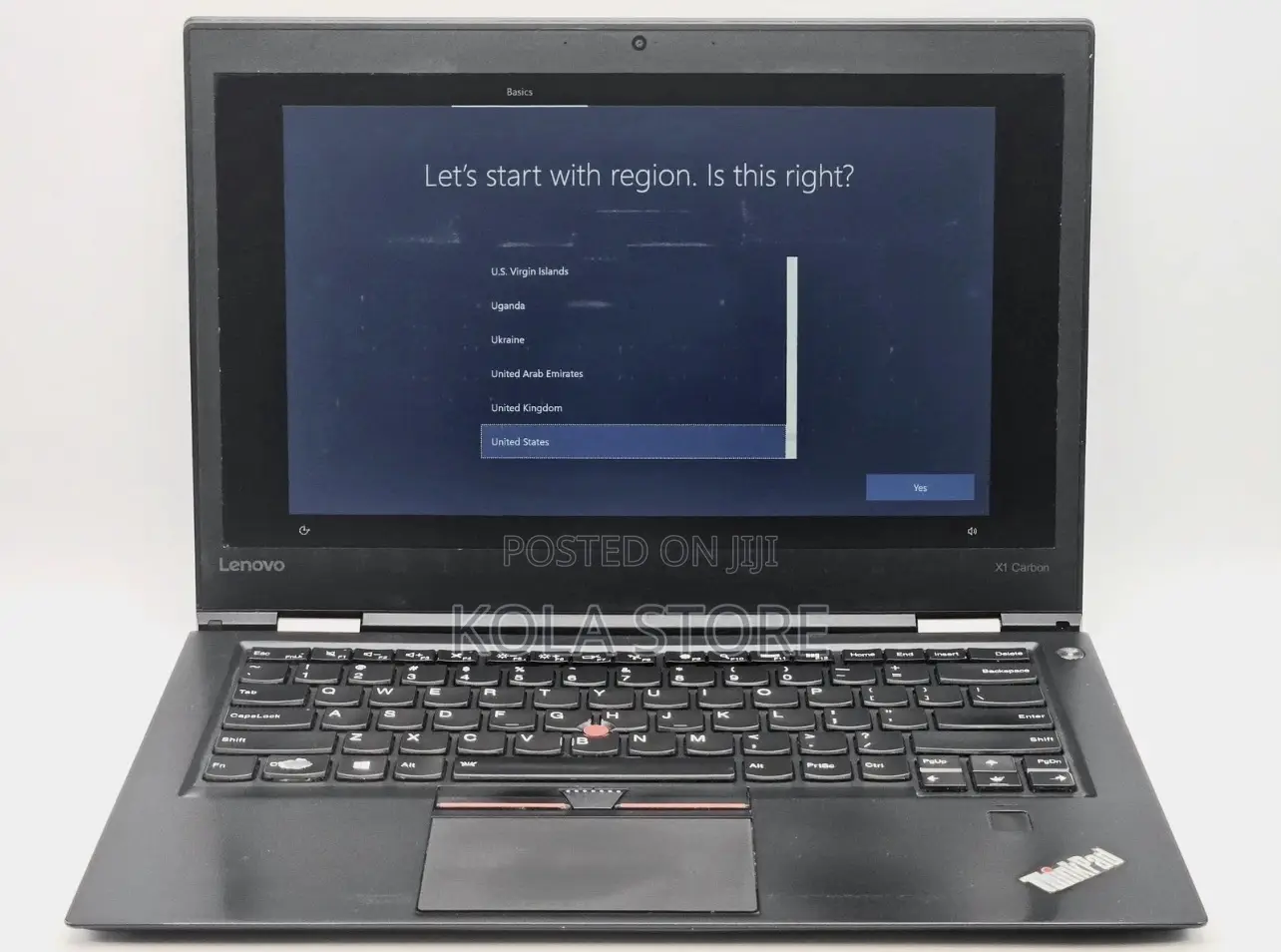 Laptop Lenovo ThinkPad X1 Carbon 8GB Intel Core i5 SSD 256GB