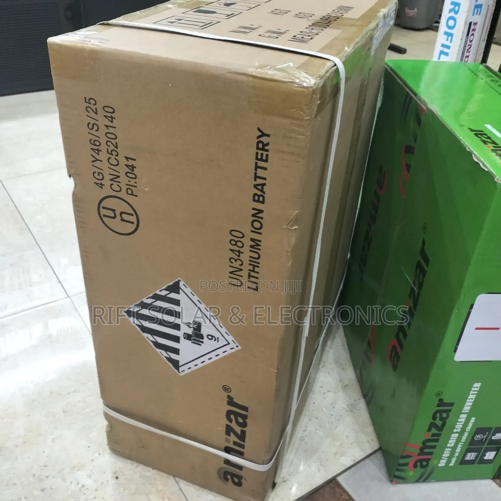 6.2kva Hybrid Inverter - 5.12kwh Lithium Battery (6)625 Solar Full Kit