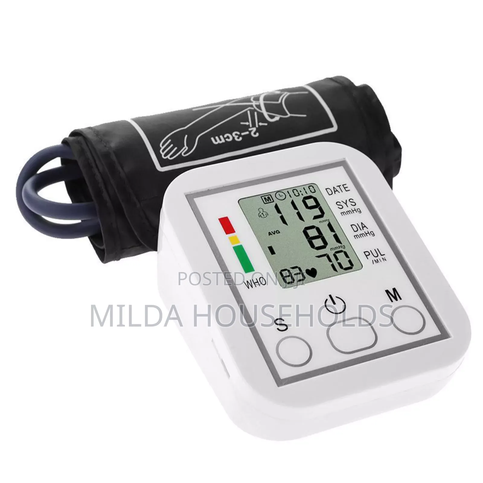 *Digital With Voice Arm/Wrist Blood Pressure Bp Monitor