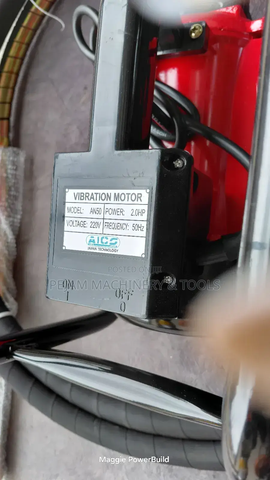 Aico Electric Poker Vibrator With 45mm Shaft/Vibration Motor 2hp