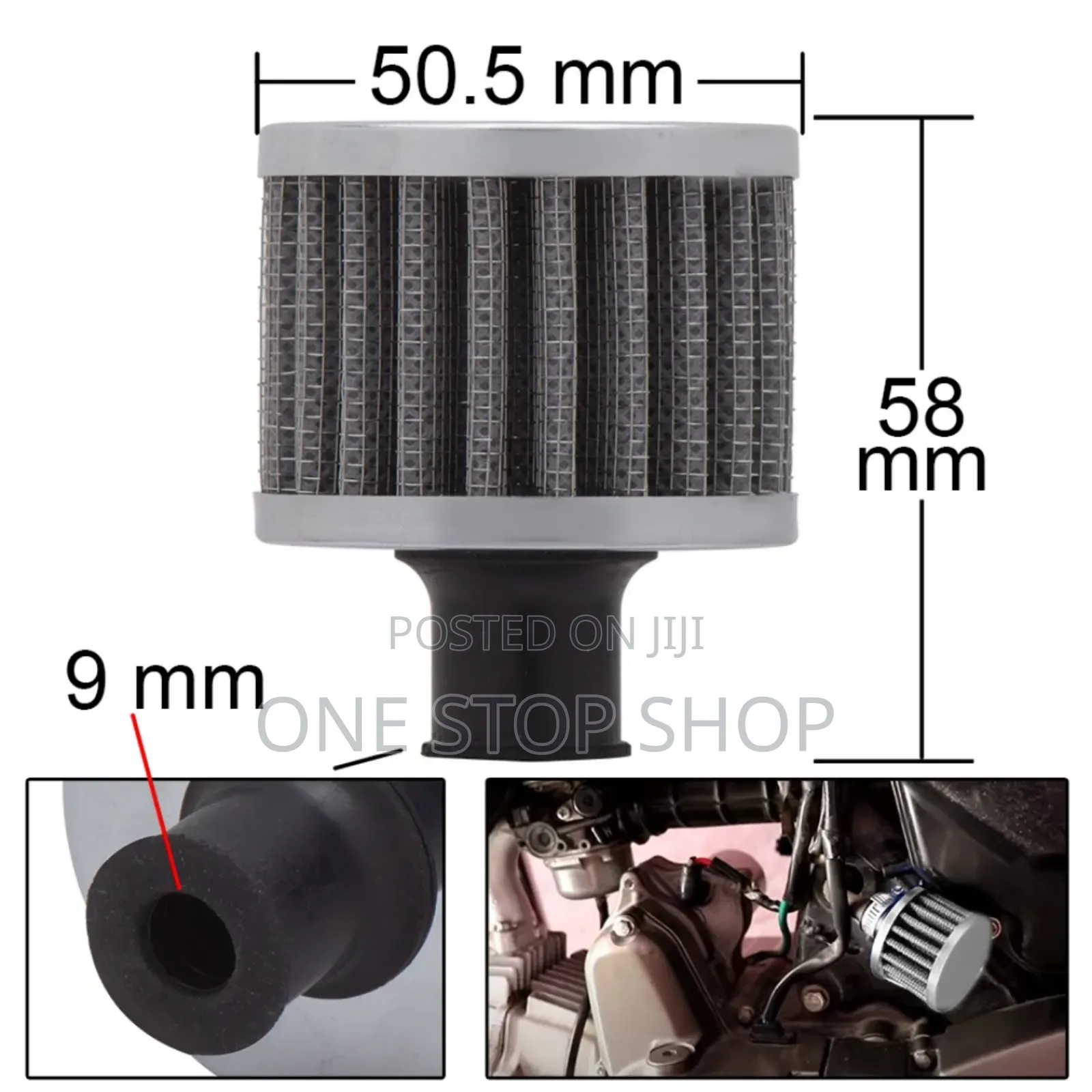 Mini Intake Air Filter For Motorcycle