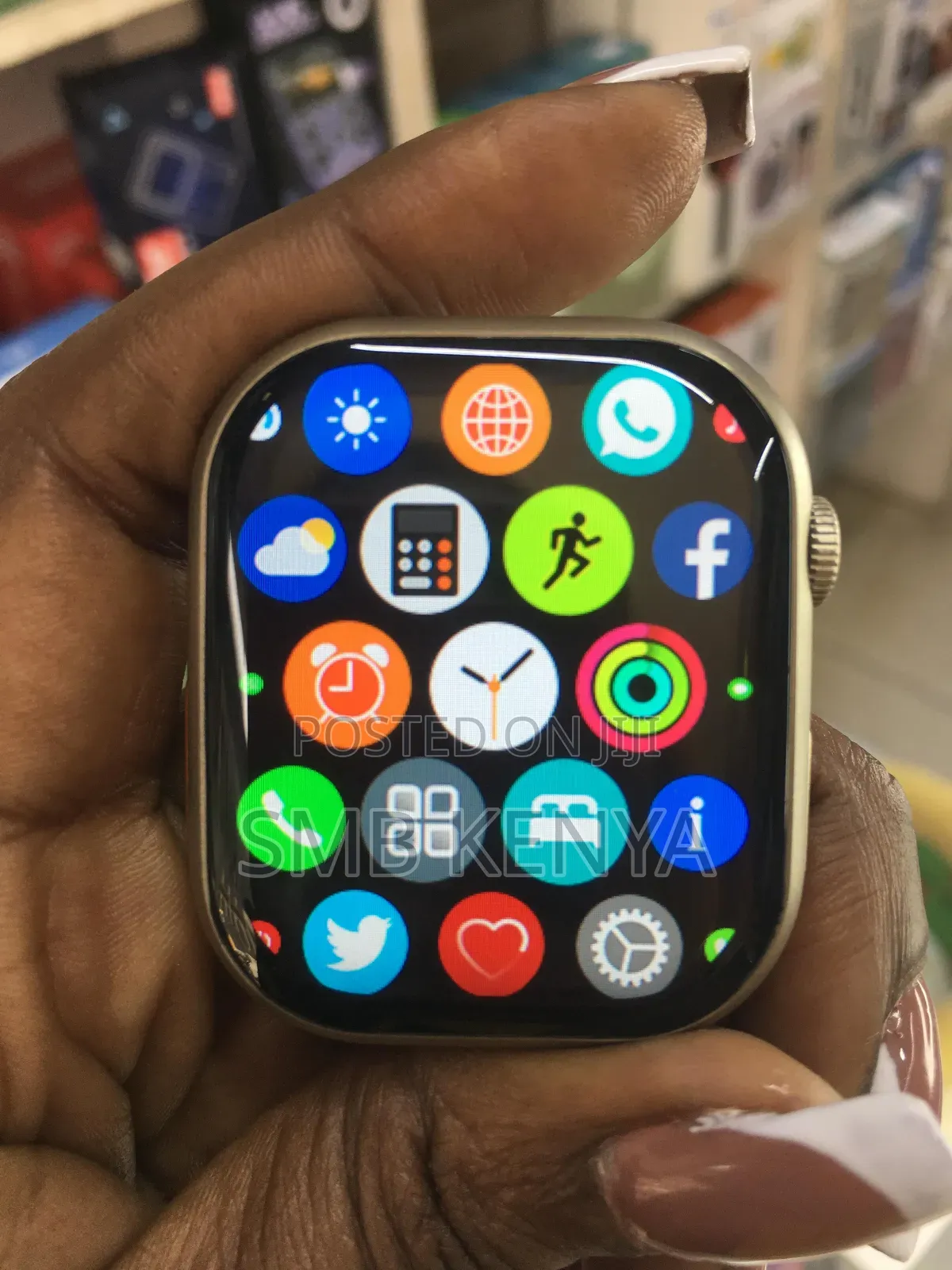 Wireless Smart Watch With Three Straps